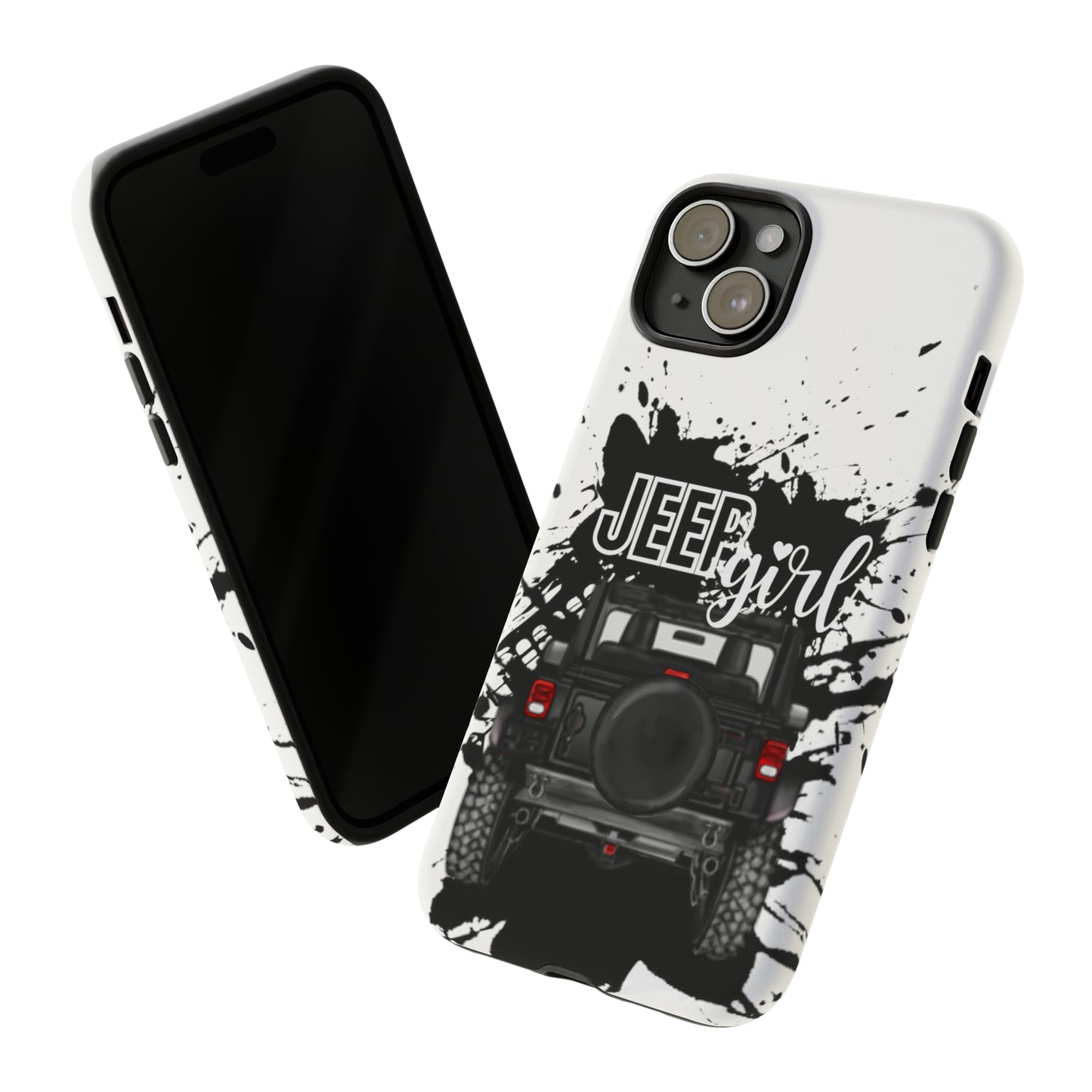 Off Road Girl Black Tough Cases