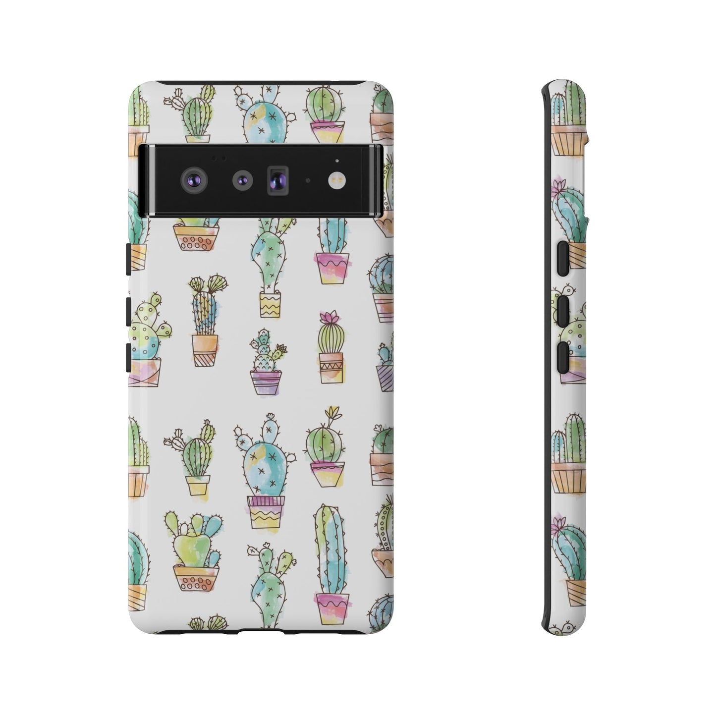 Pastel Cactus Love Phone Case
