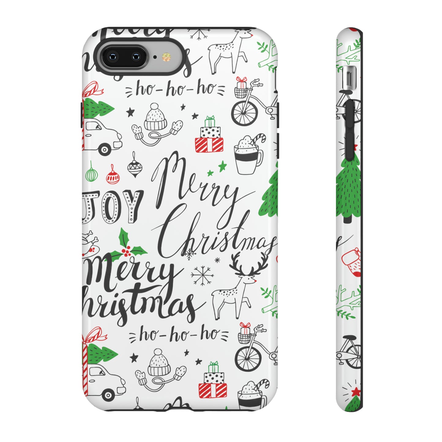 Merry Christmas Protective Phone Case for Iphone, Samsung and Google Phones