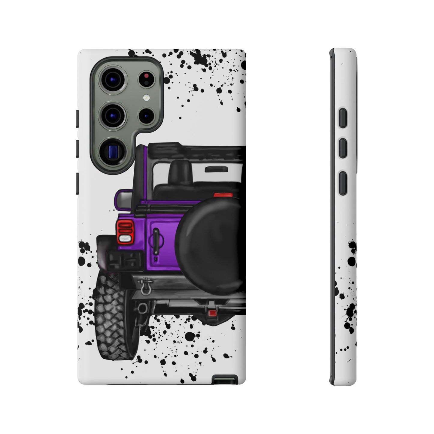 Off Road Life Purple Protective Case for Iphone, Google and Samsung