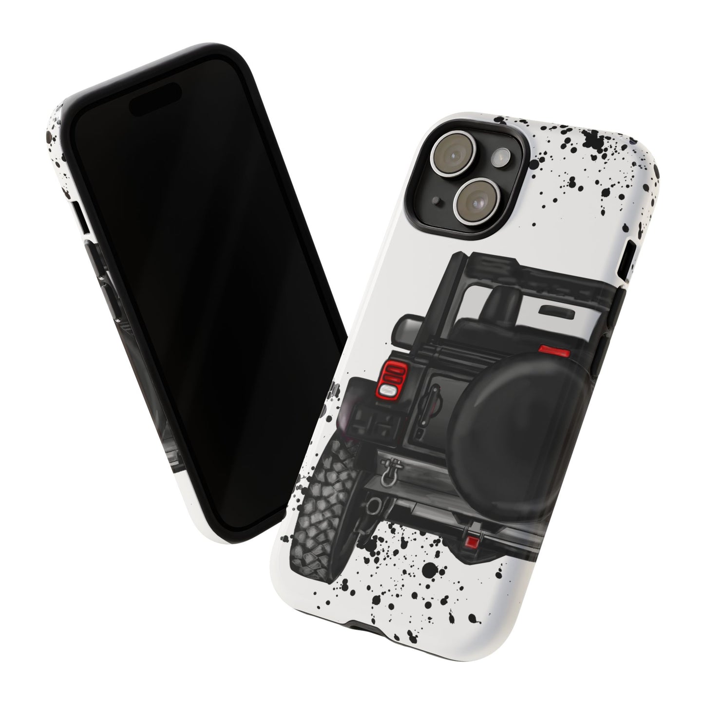 Off Road Life Black Protective Case for Iphone, Google and Samsung