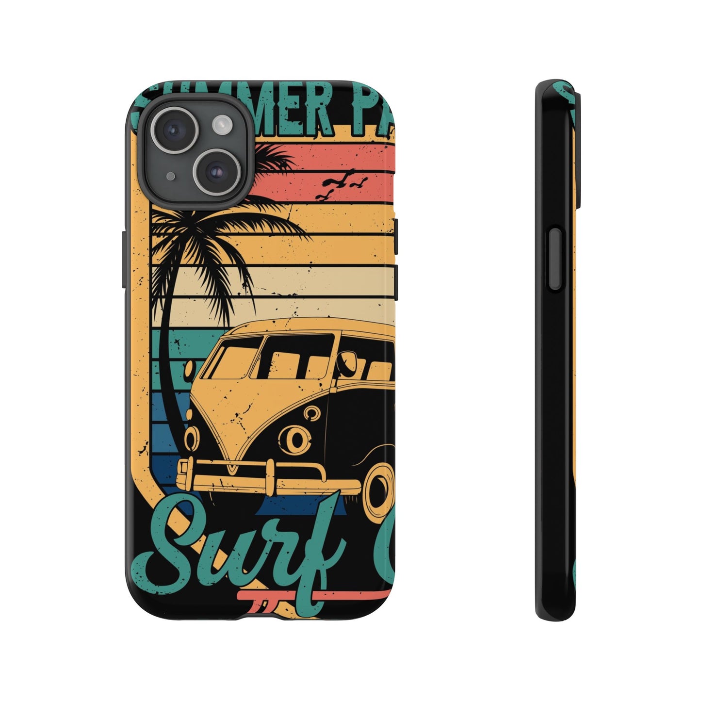 Retro Van Surf Summer Protective Phone Case