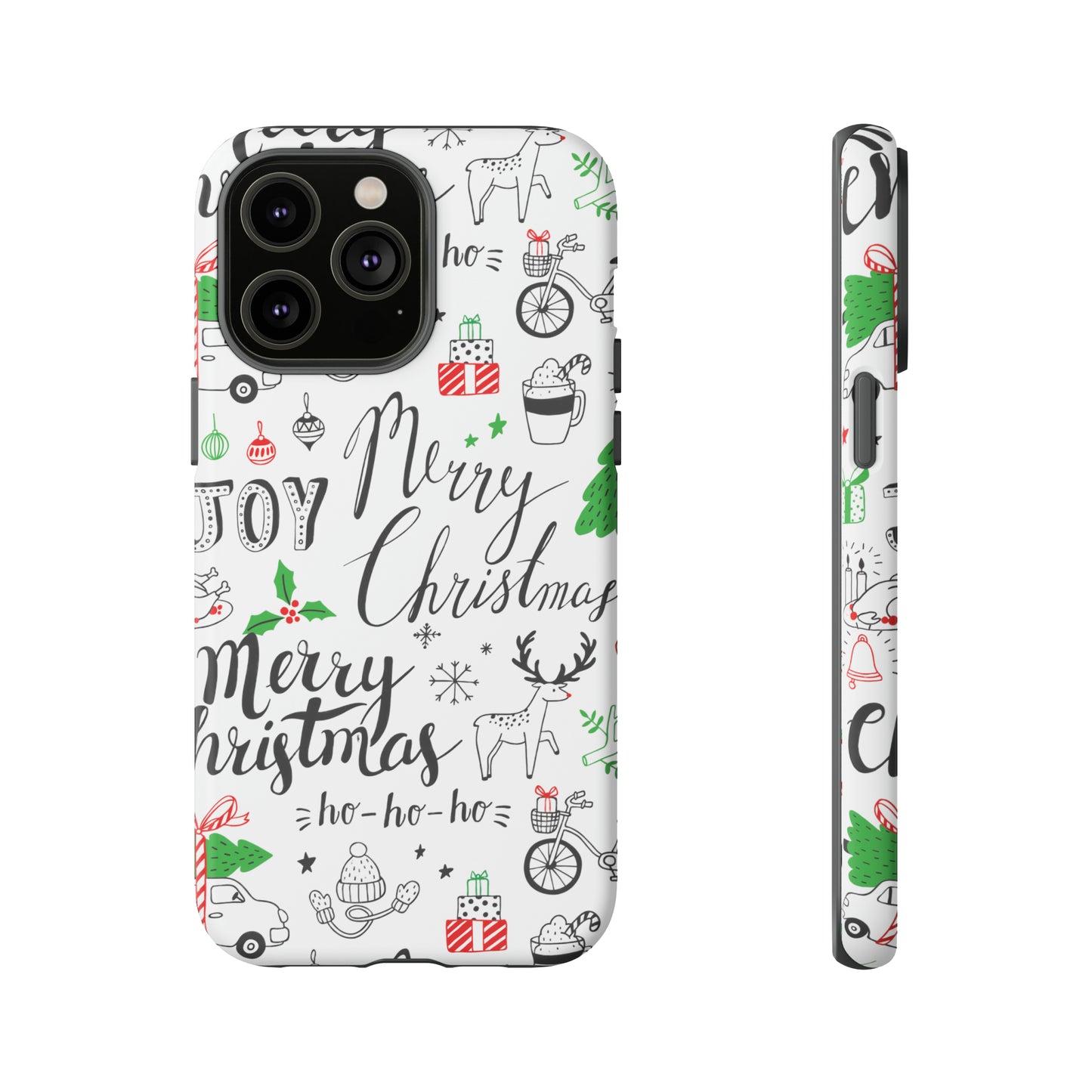 Merry Christmas Protective Phone Case for Iphone, Samsung and Google Phones