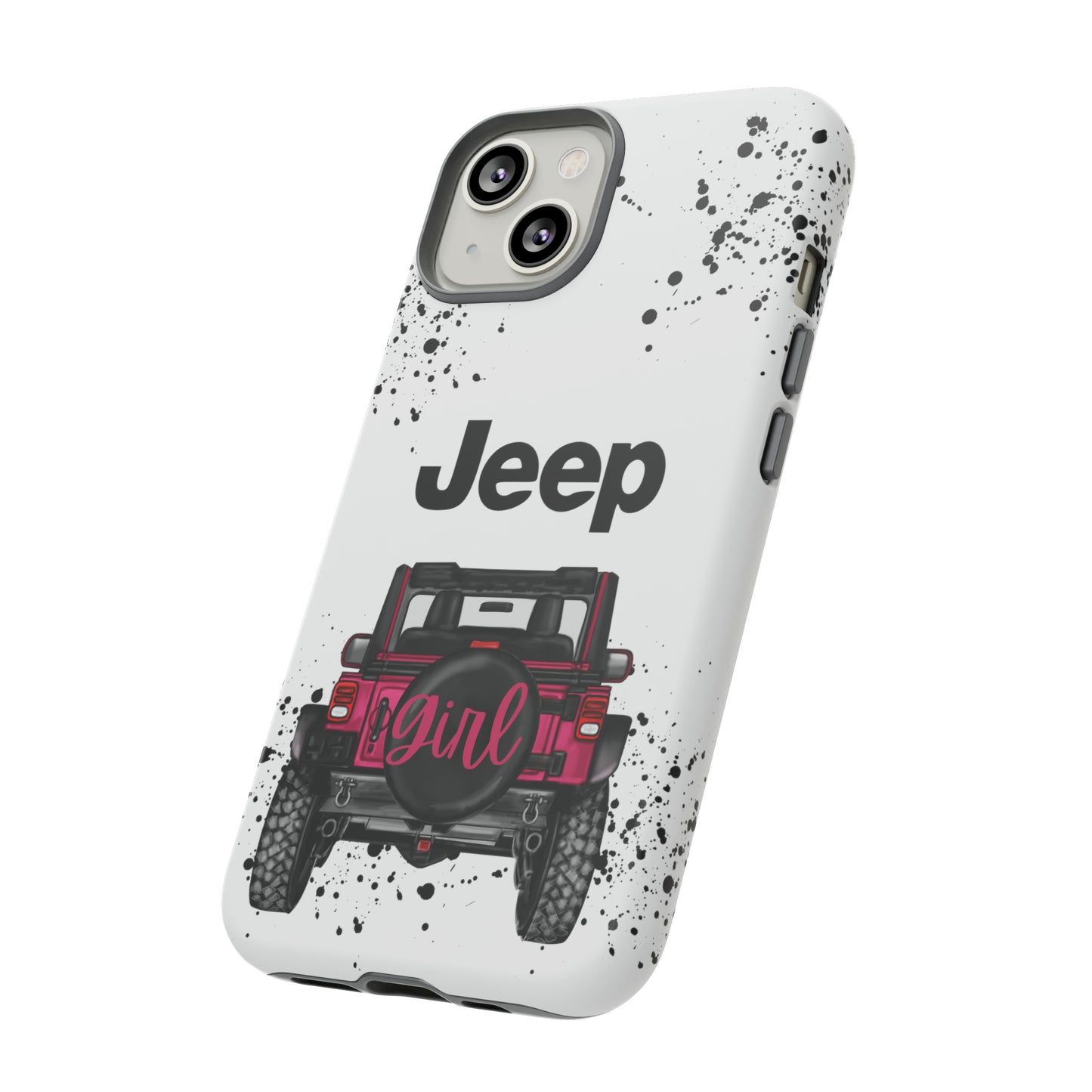 Off Road Girl Red Protective Case for Iphone, Google and Samsung Phones