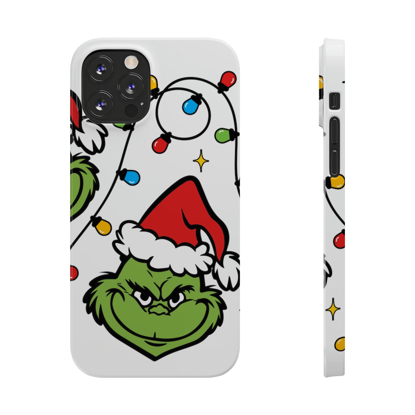 Grinchmas Lights Slim Phone Case for Iphone