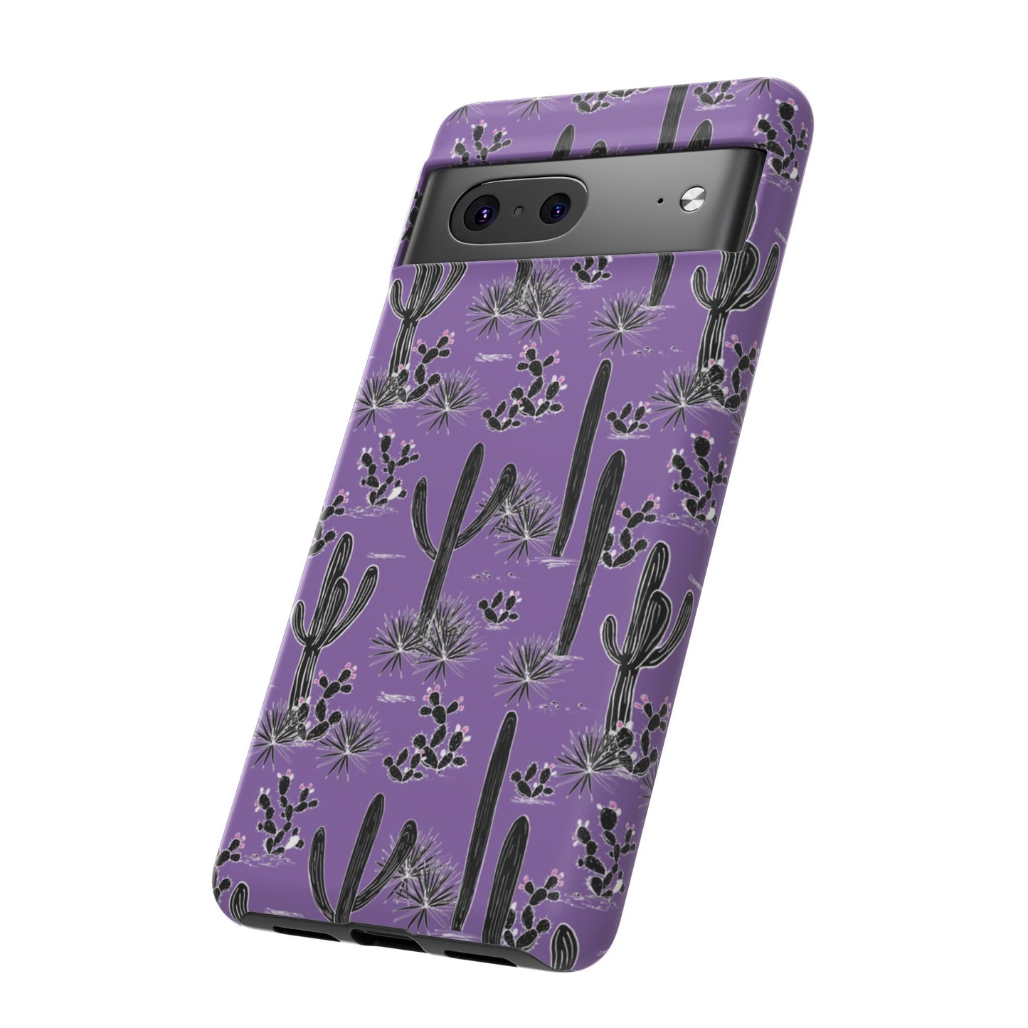 Purple Cactus Love Phone Case