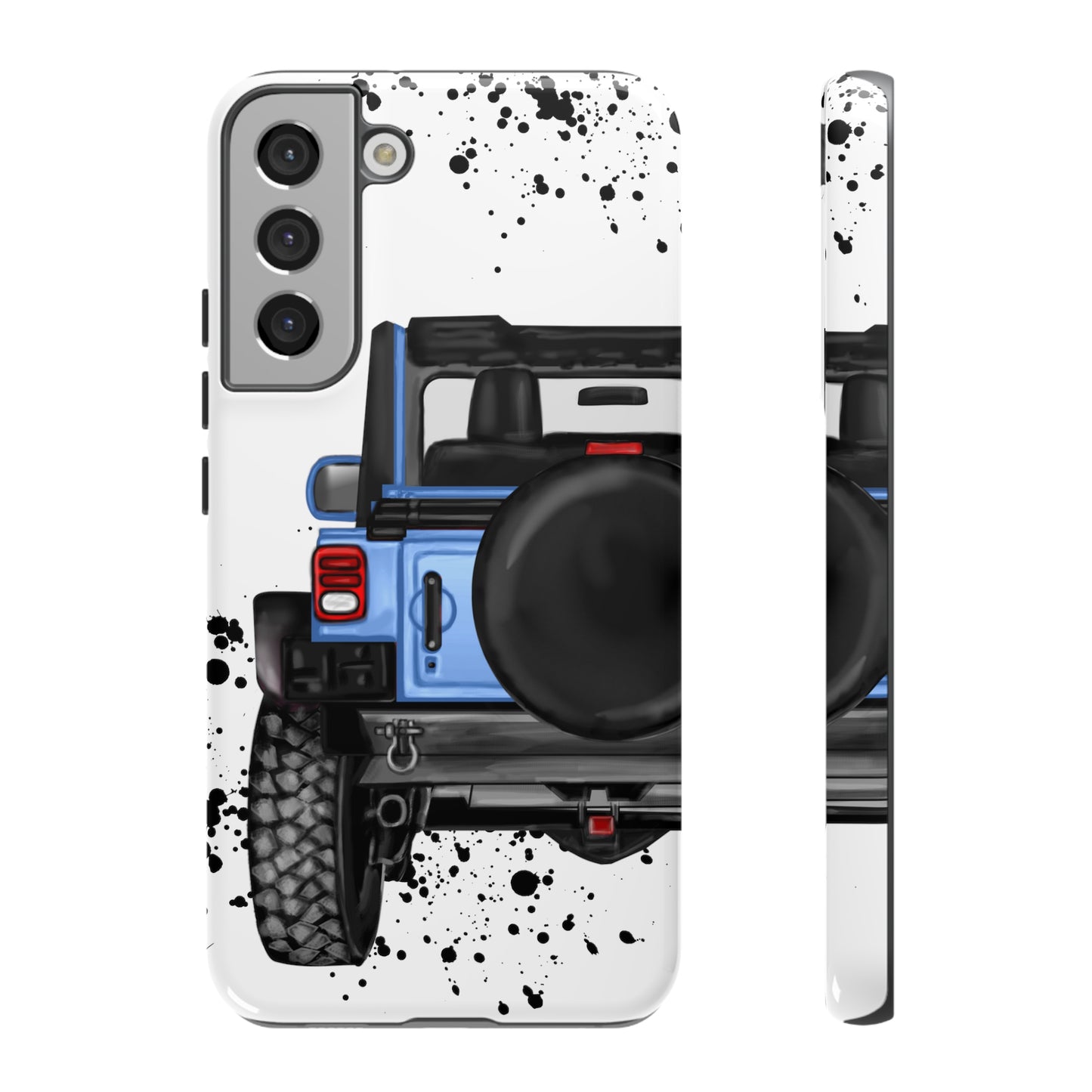 Off Road Life Light Blue Protective Case for Iphone, Google and Samsung