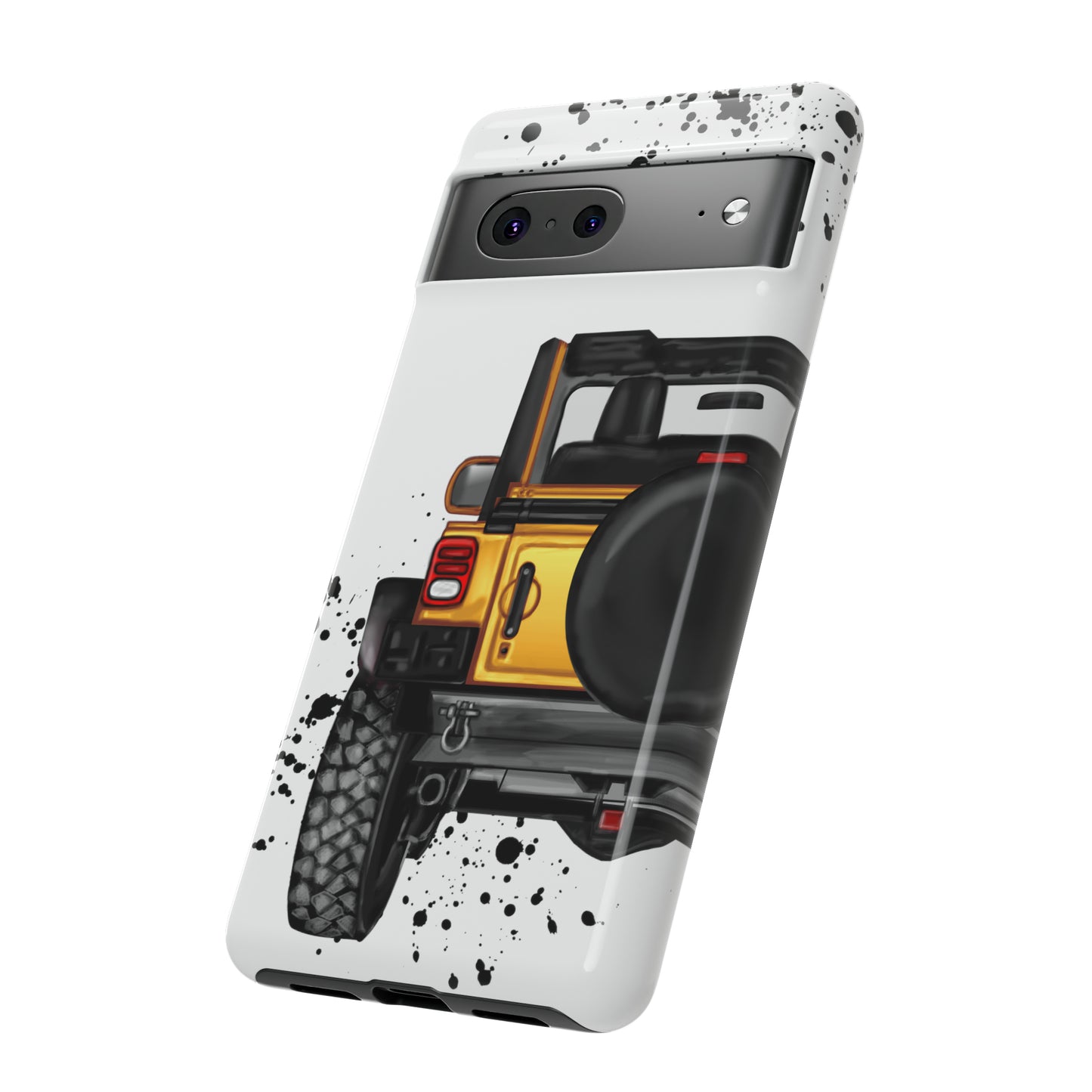 Off Road Life Yellow Protective Case for Iphone, Google and Samsung