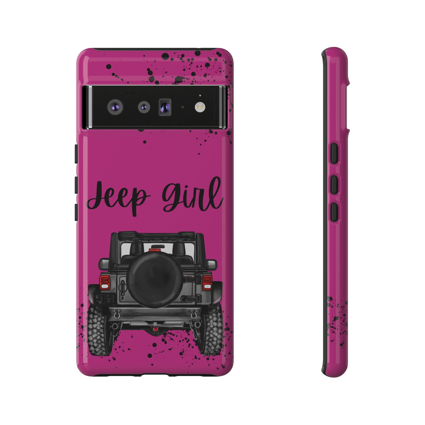 Off Road Girl Protective Phone case for Iphone, Google and Samsung phones