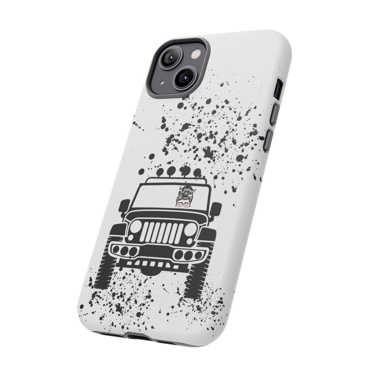 Off Road Girl with Glasses Tough Cases