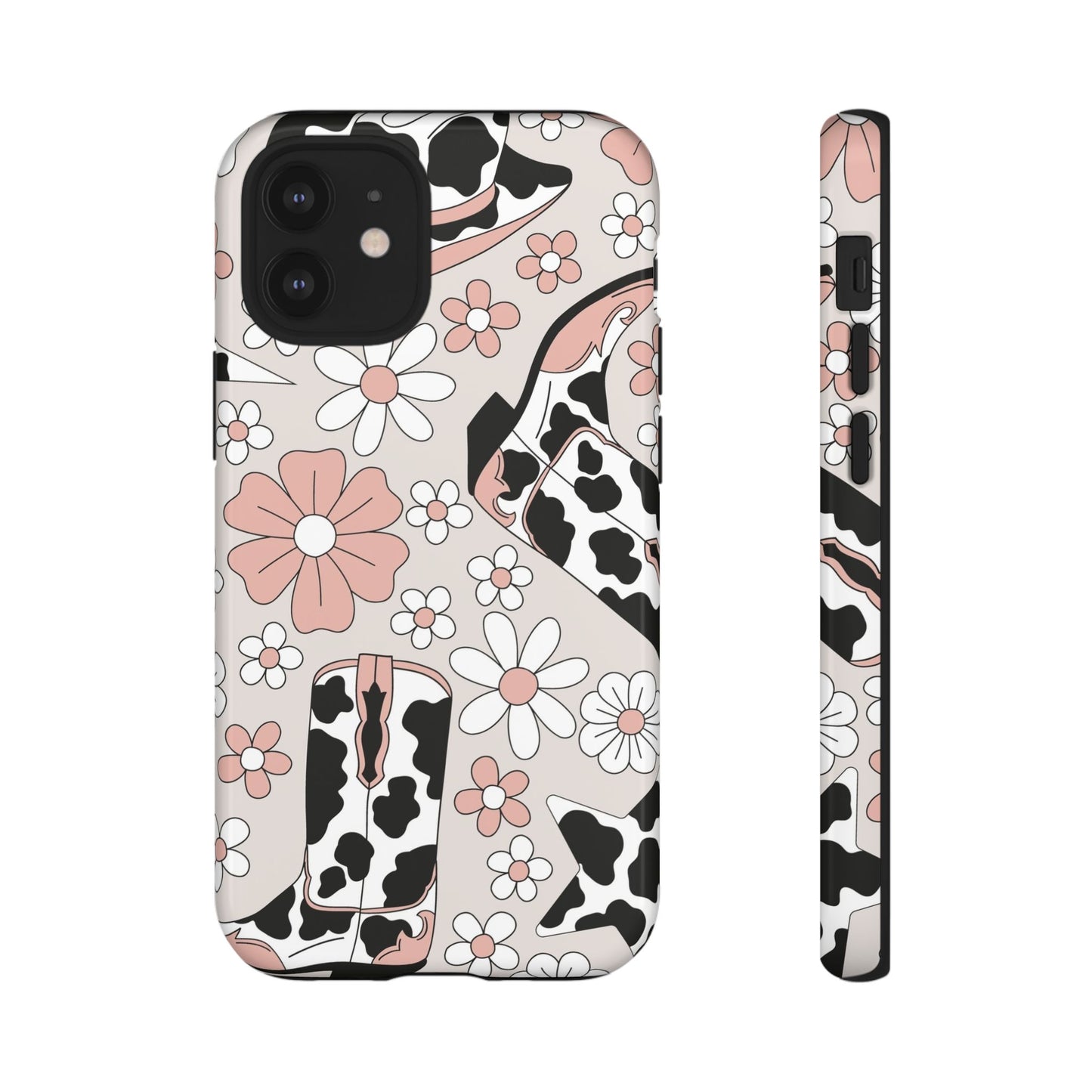 Western Flower Protective Phone Case for Google, Iphone and Samsung Phones