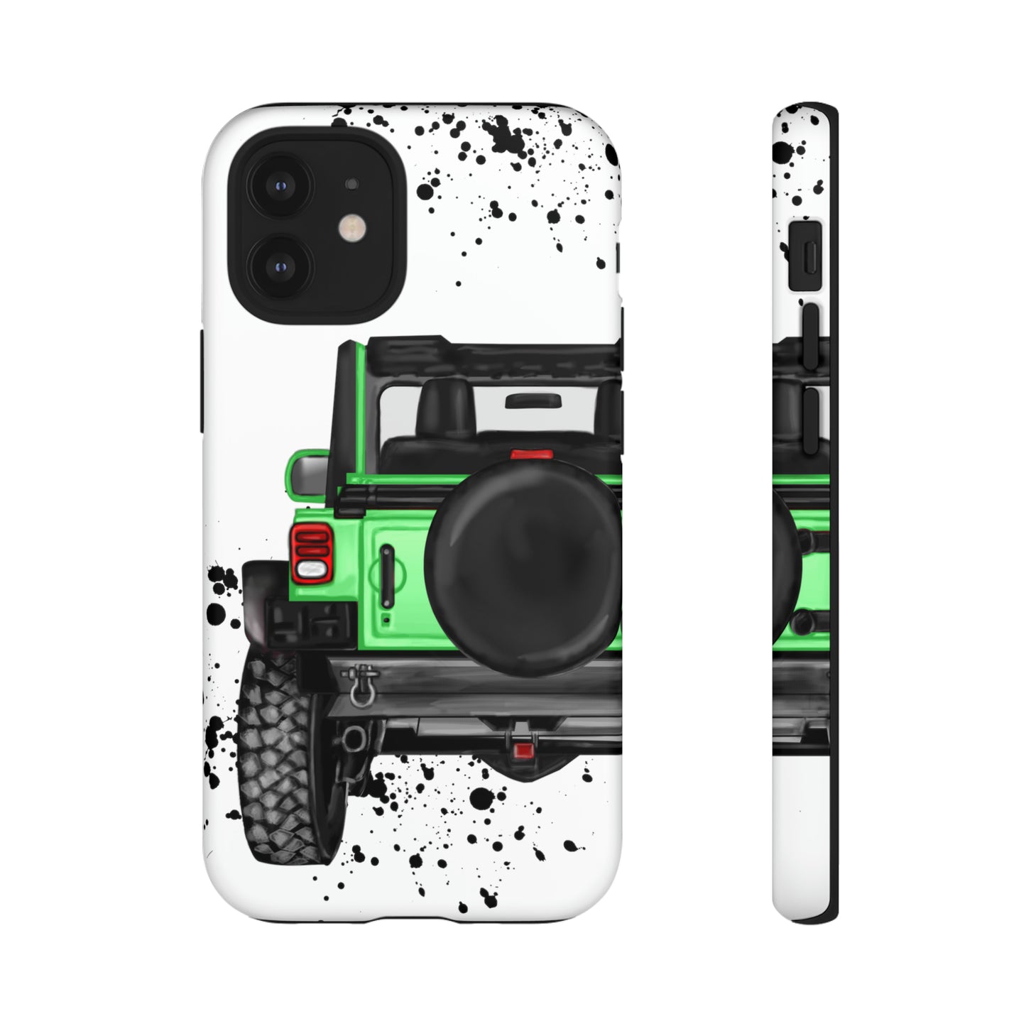 Off Road Life Green Protective Case for Iphone, Google and Samsung