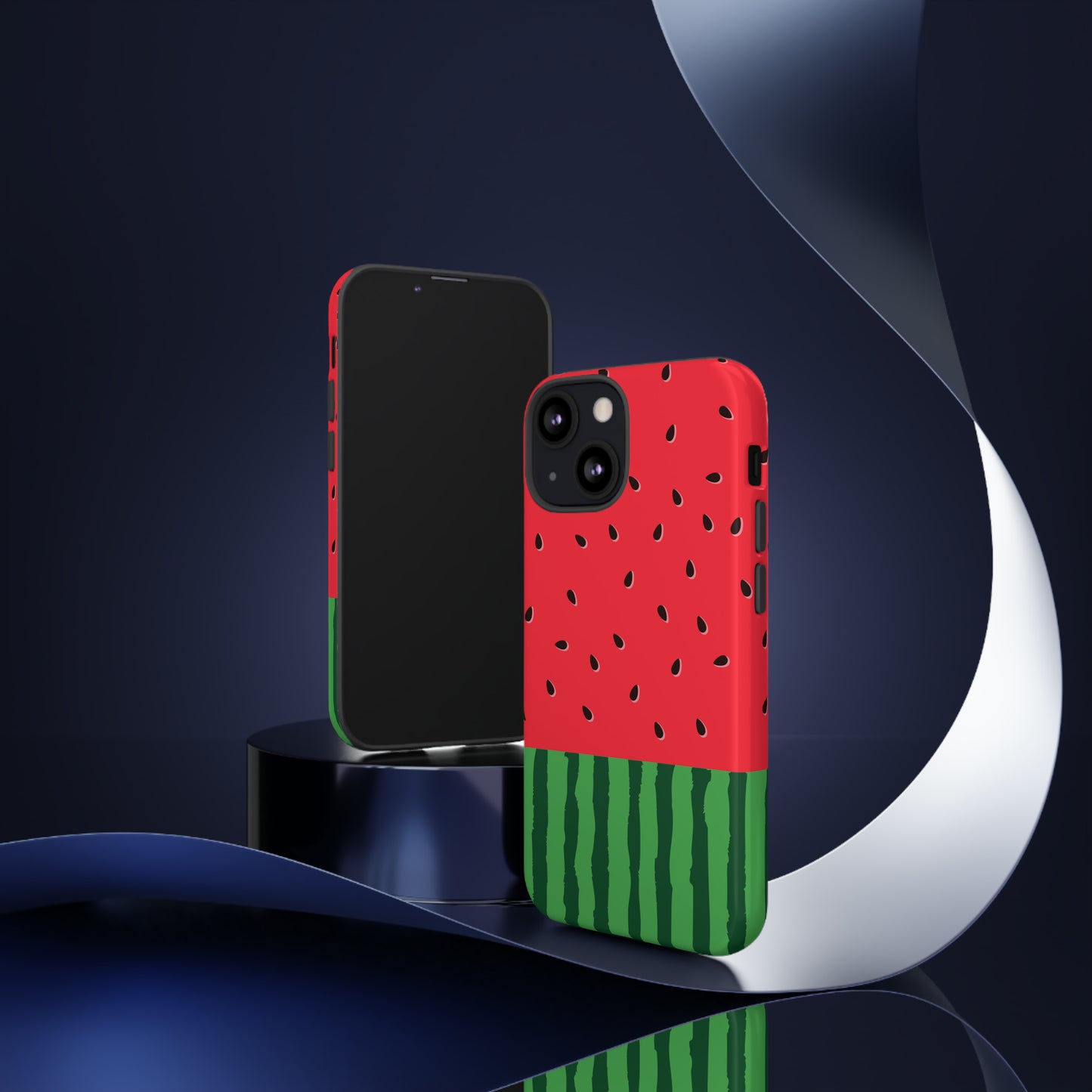 Adorable Watermelon Protective Phone Case for Google, Iphone, and Samsung Phone Cases