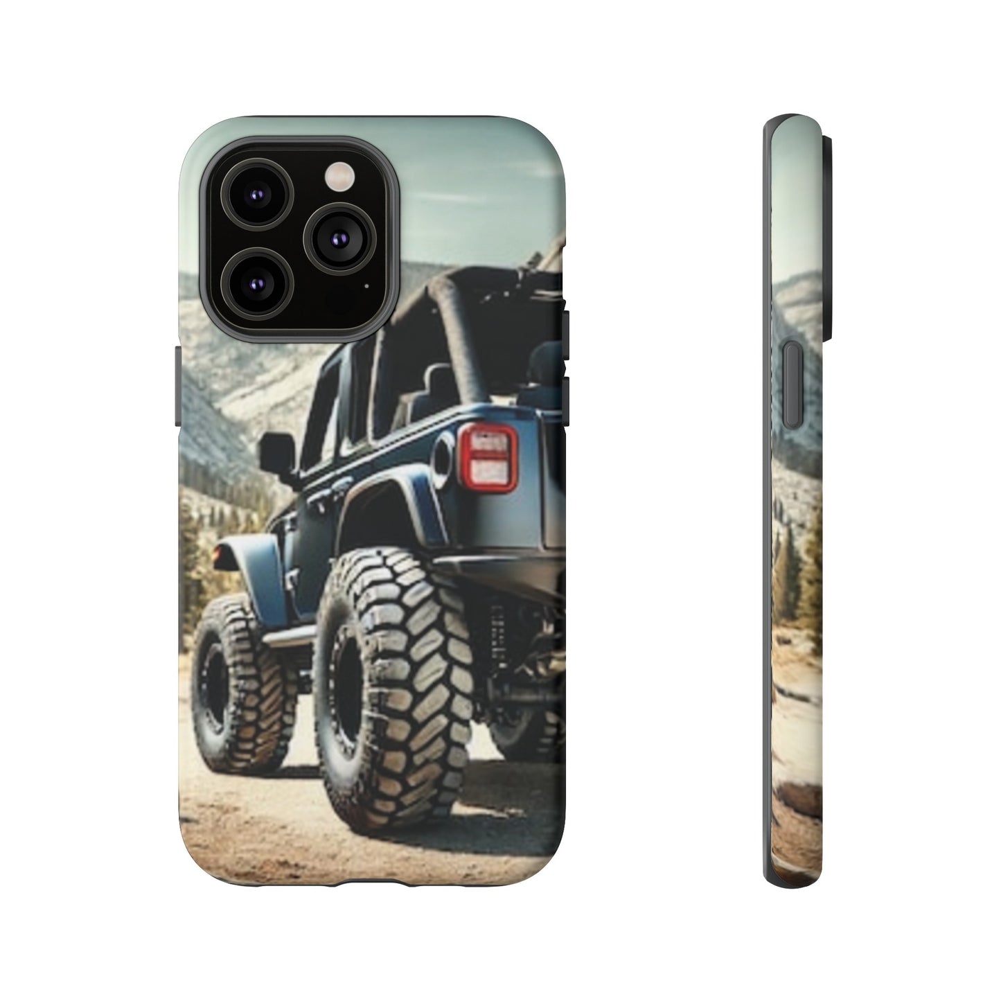 Blue Jeep Protective Phone Case