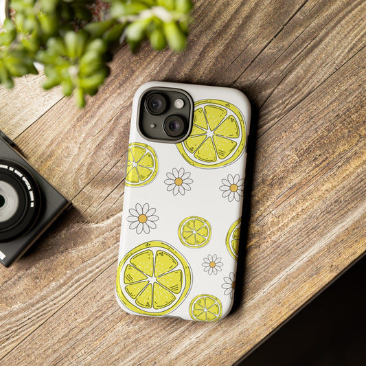 Lemons and Daisys Protective Phone Case