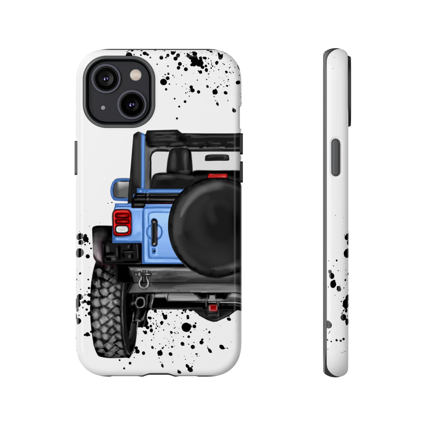 Off Road Life Light Blue Protective Case for Iphone, Google and Samsung