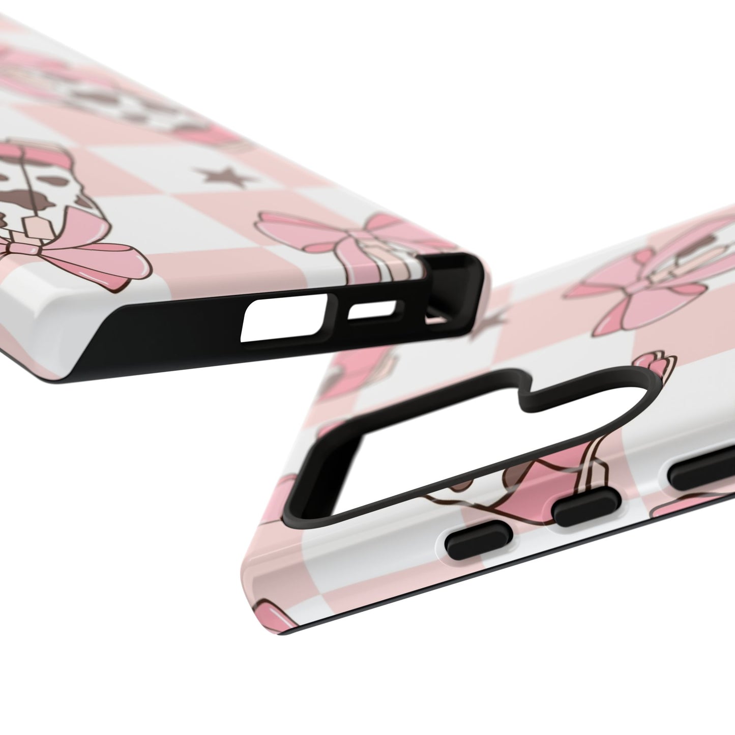 Cowboy Boots and Bows Protective Phone Case