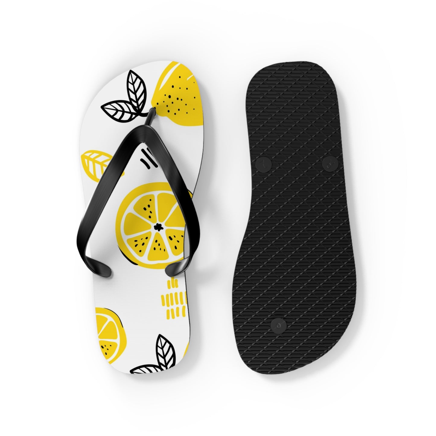 Lemon Love  Summer Flip Flops