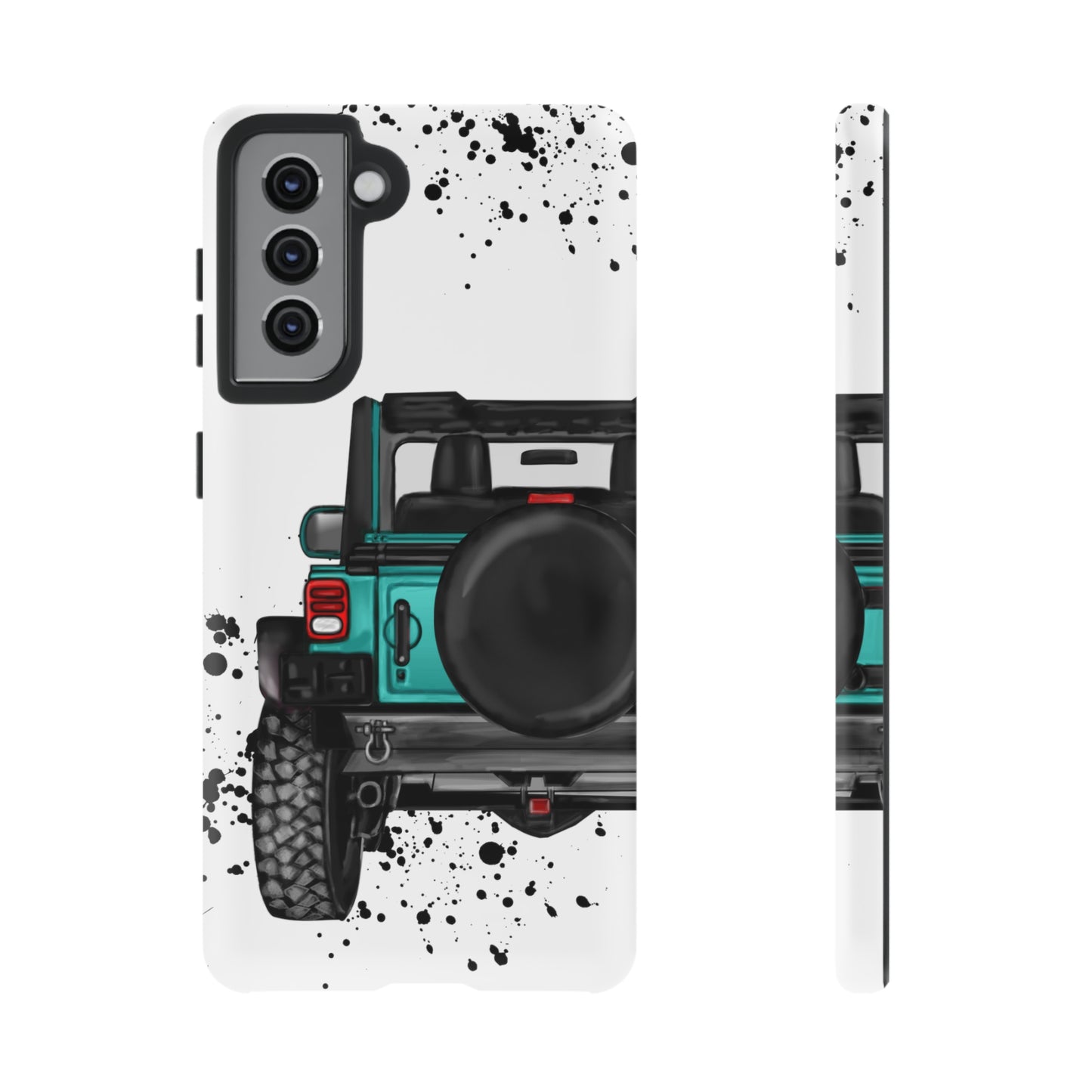 Off Road Life Turquoise Protective Case for Iphone, Google and Samsung