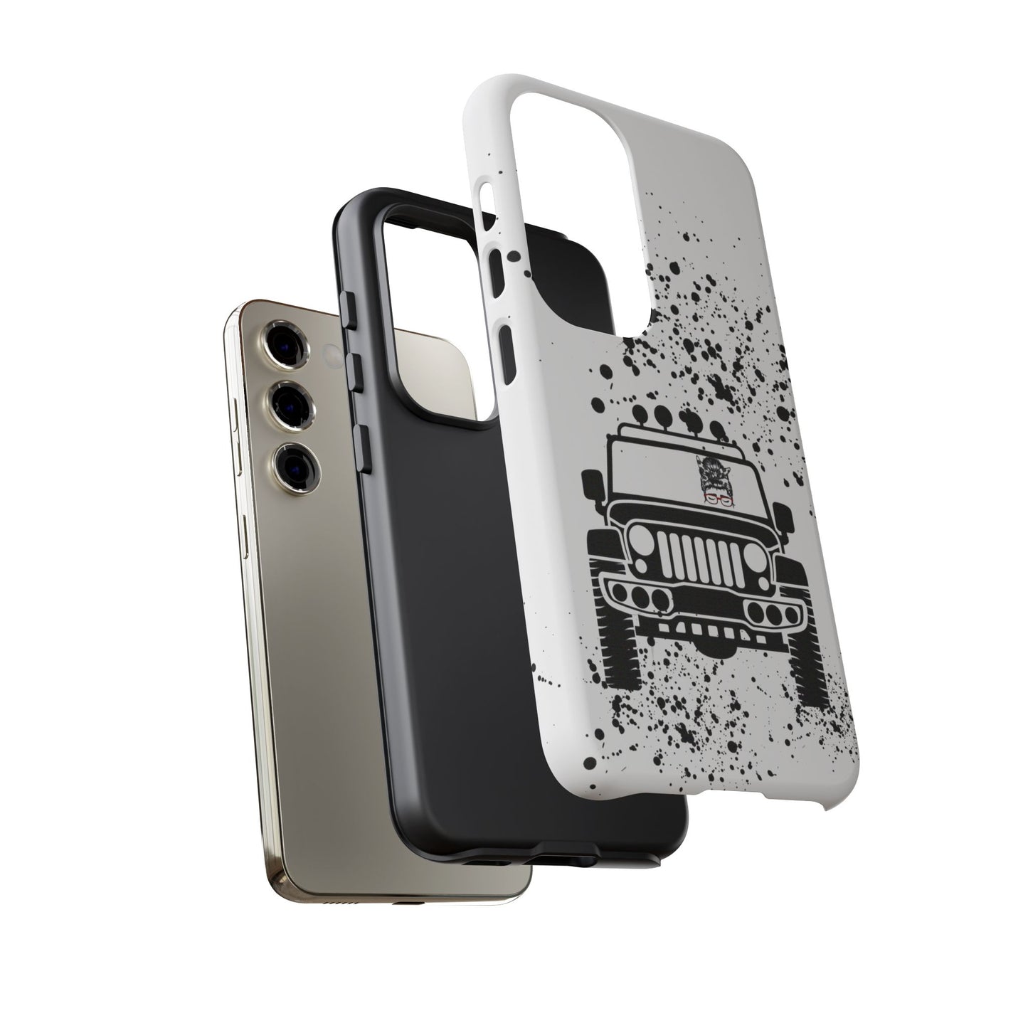 Off Road Girl with Glasses Tough Cases