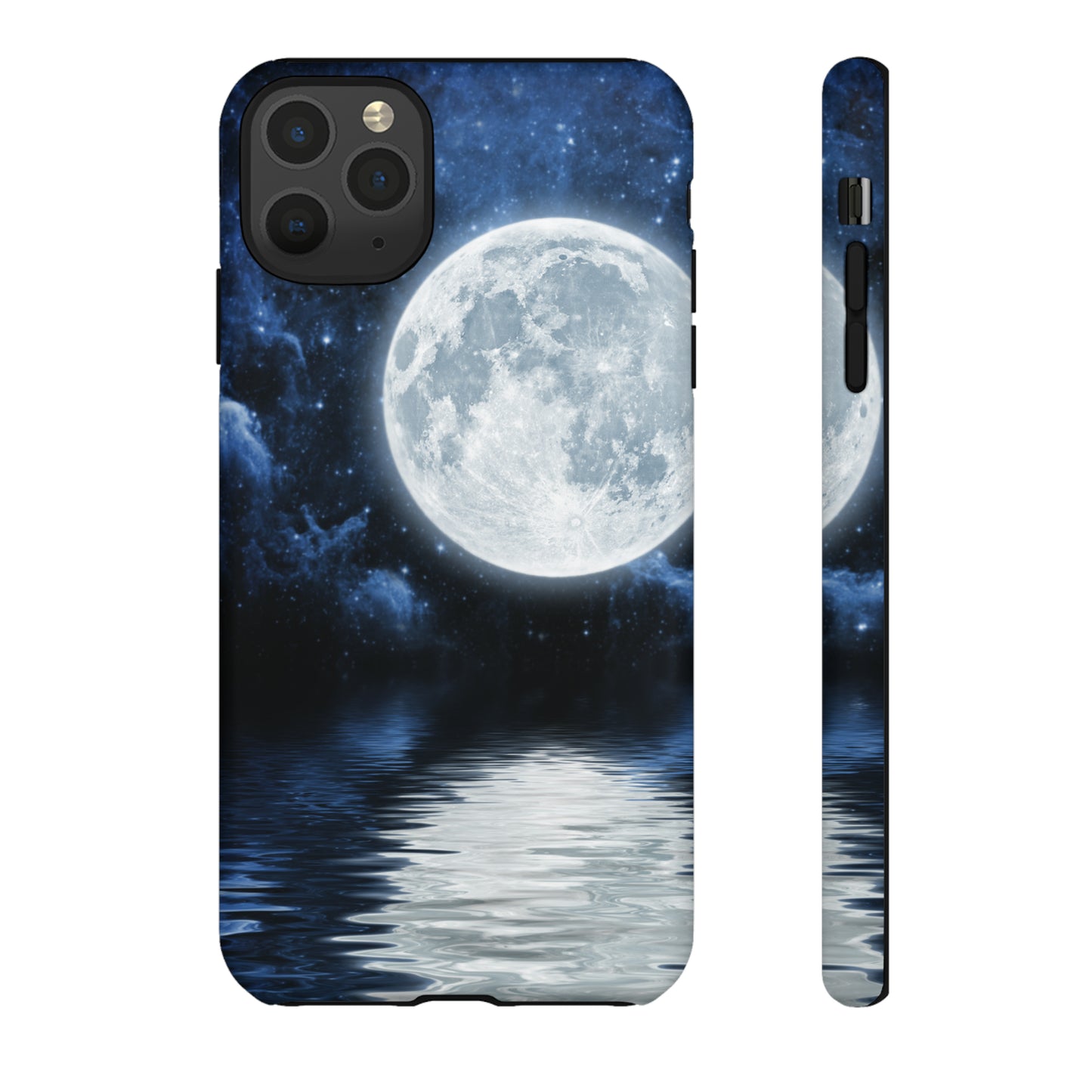 Moon Reflection Protective Phone Case for IPhone, Google and Samsung Phones