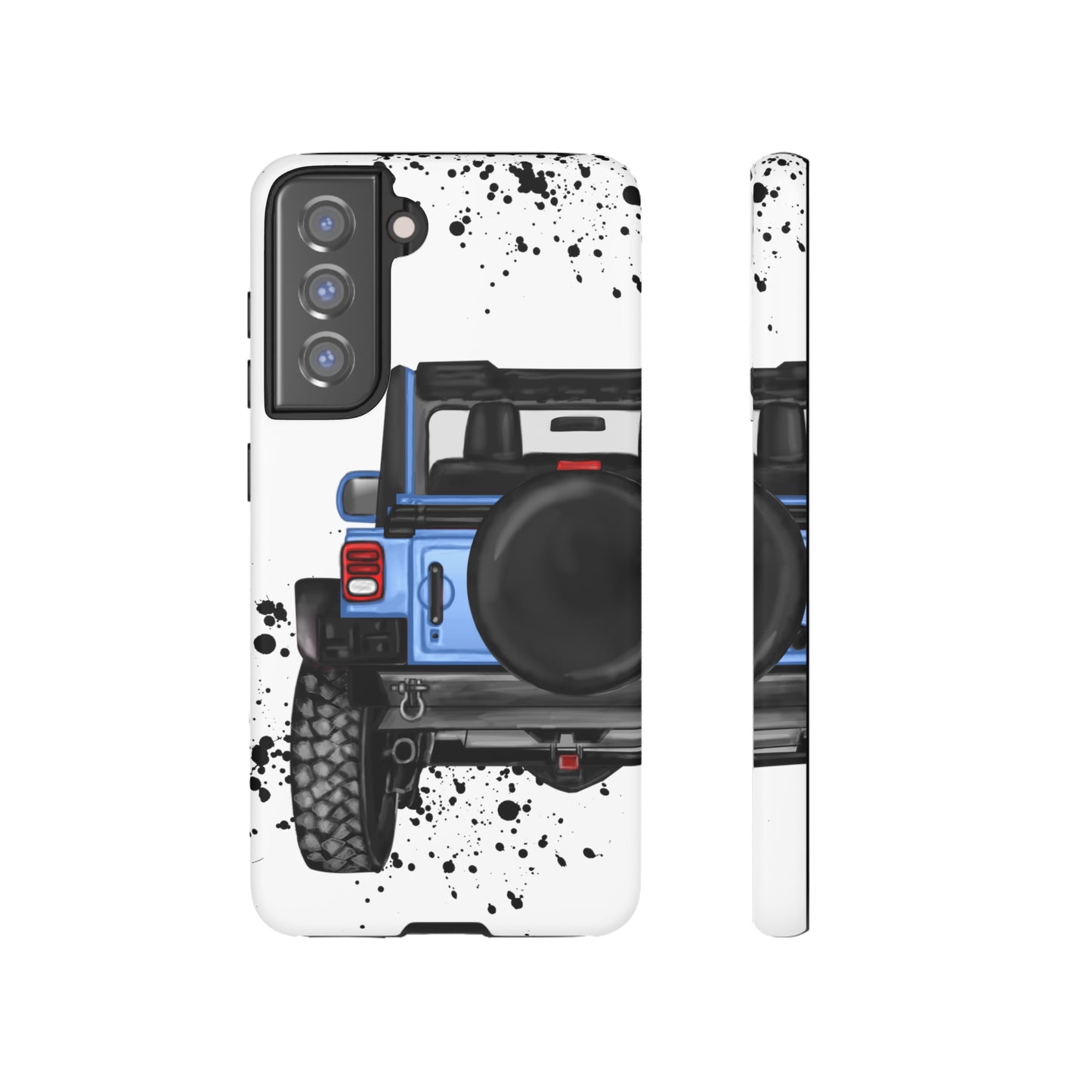 Off Road Life Light Blue Protective Case for Iphone, Google and Samsung