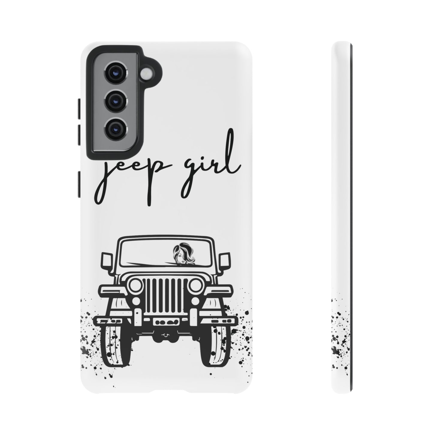 CJ Jeep Girl Phone Case