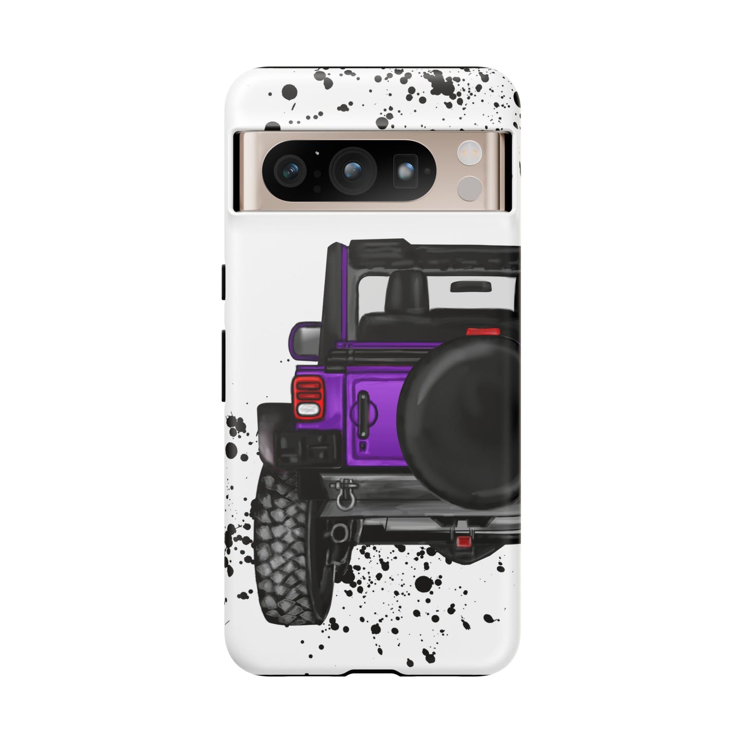 Off Road Life Purple Protective Case for Iphone, Google and Samsung