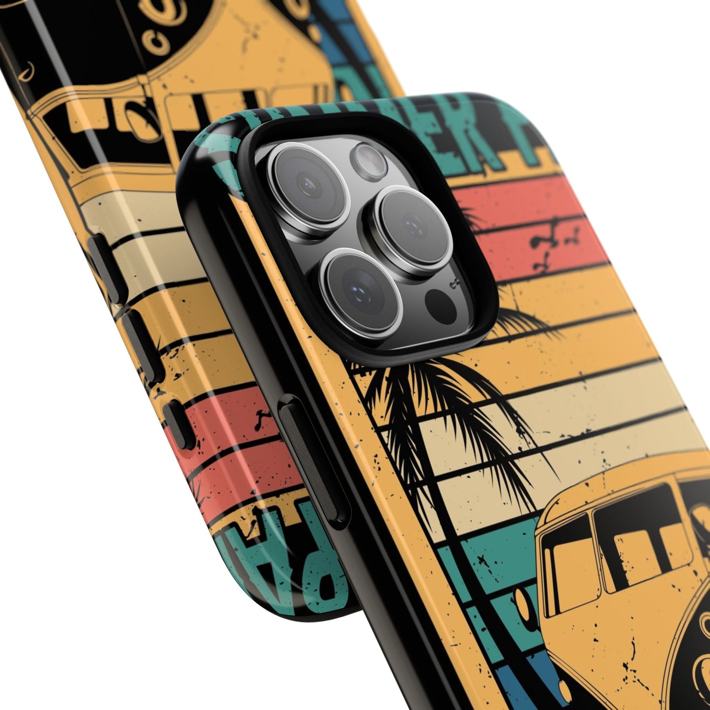 Retro Van Surf Summer Protective Phone Case