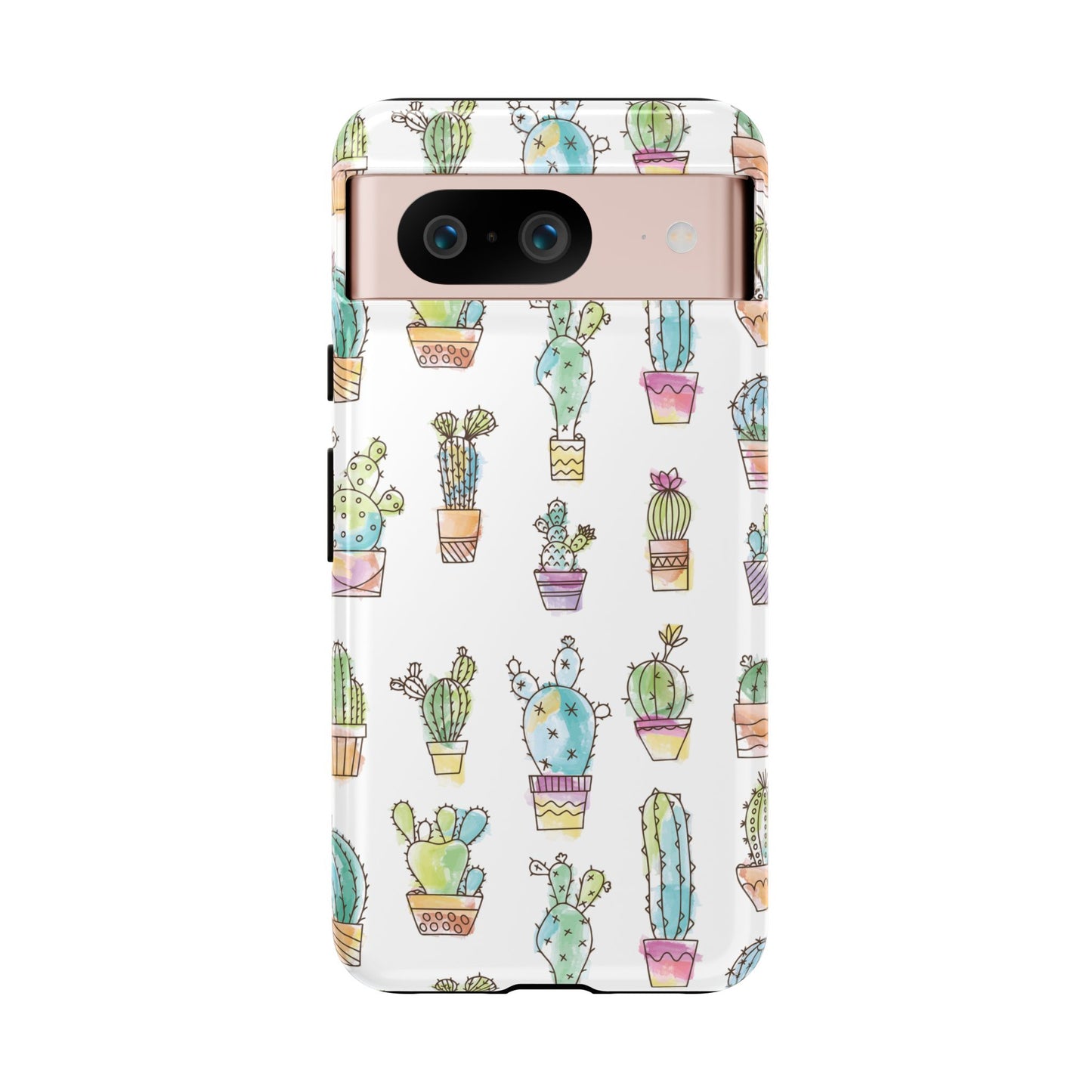Pastel Cactus Love Phone Case