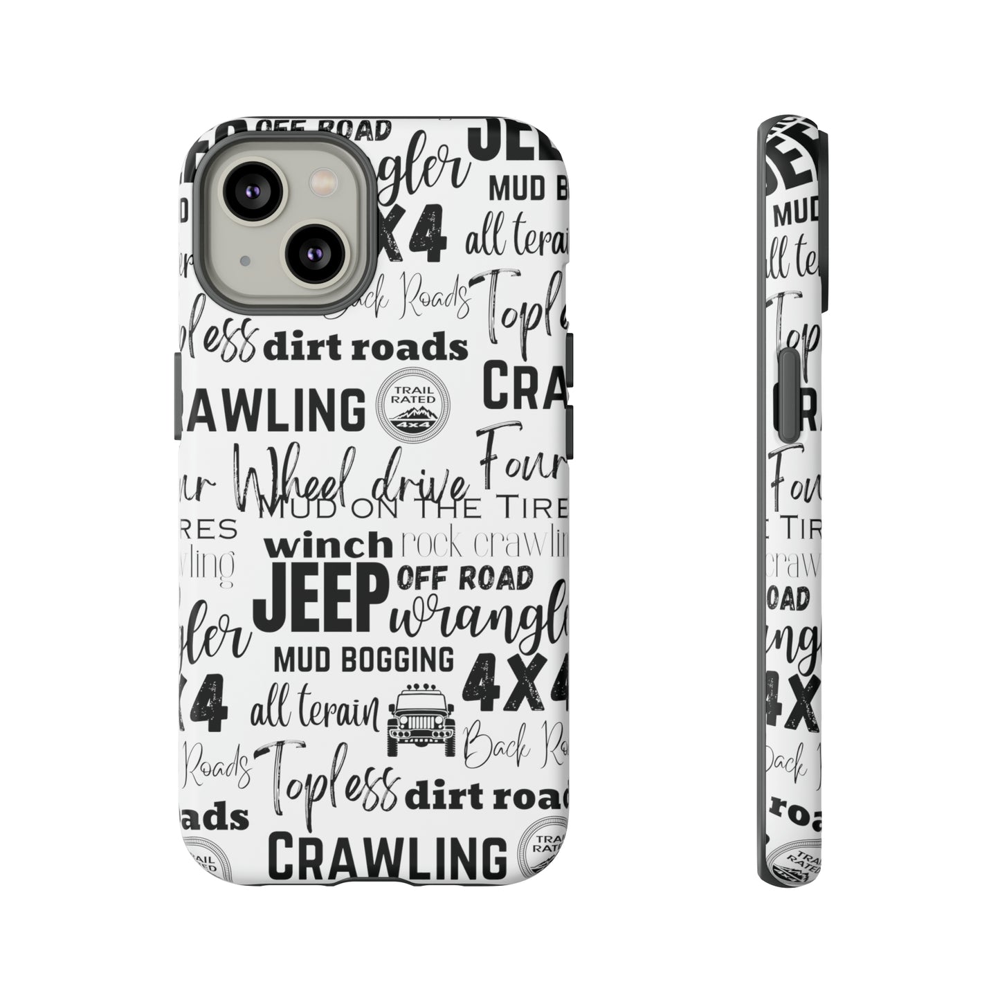 Off Road Subway Art Protective Phone Case for Iphone, Samsung and Google Phones