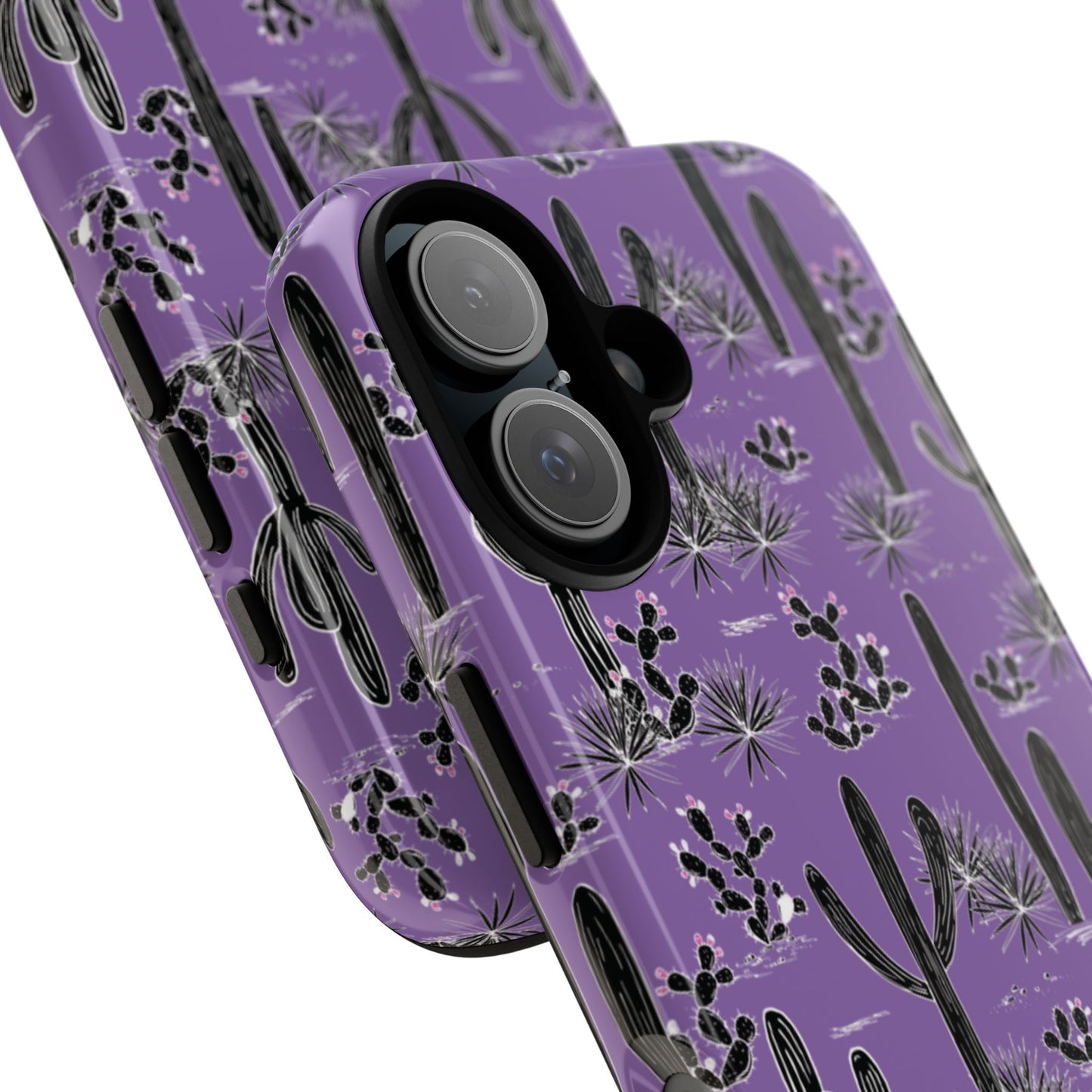 Purple Cactus Love Phone Case