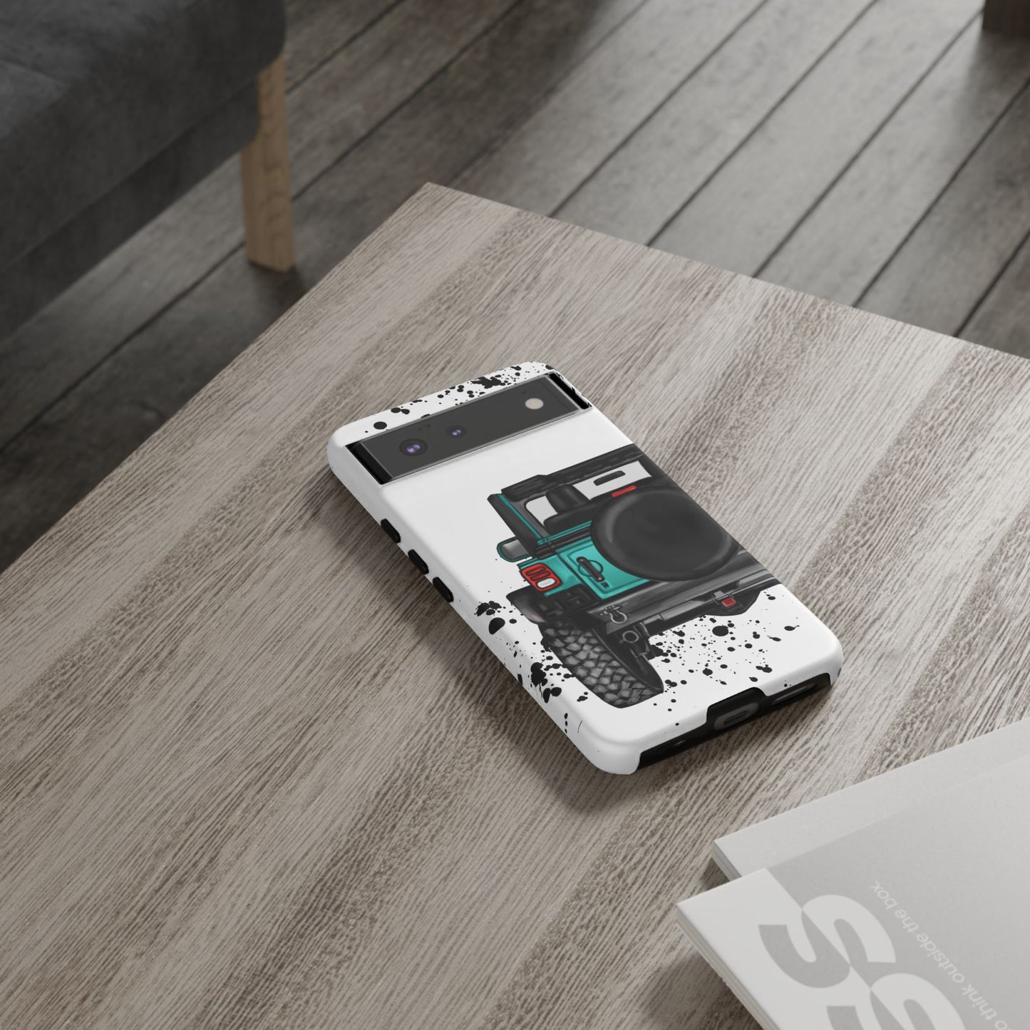 Off Road Life Turquoise Protective Case for Iphone, Google and Samsung