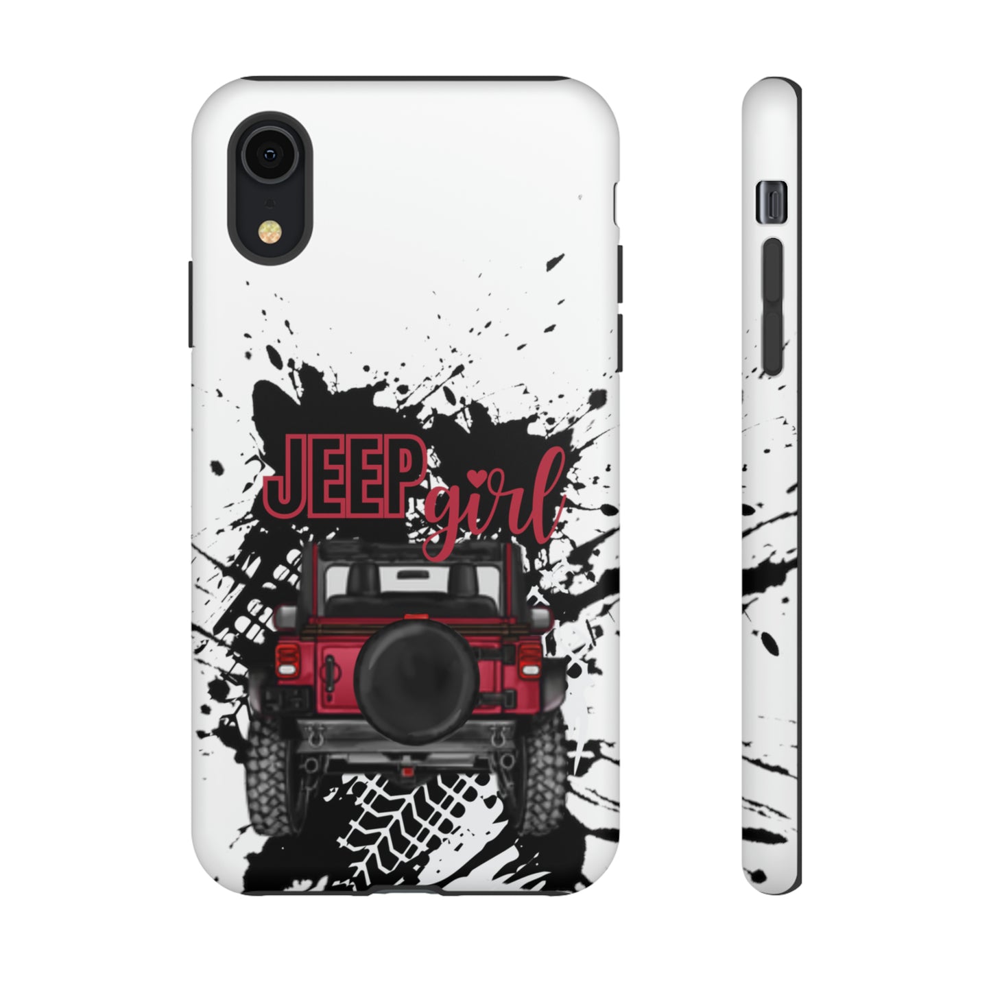 Off Road Girl Red Tough Cases