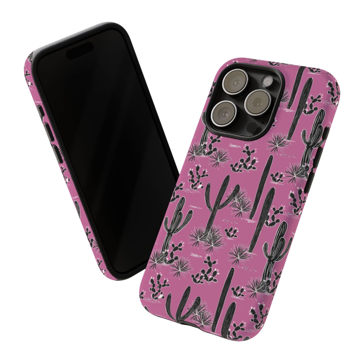 Pink Cactus Love Phone Case