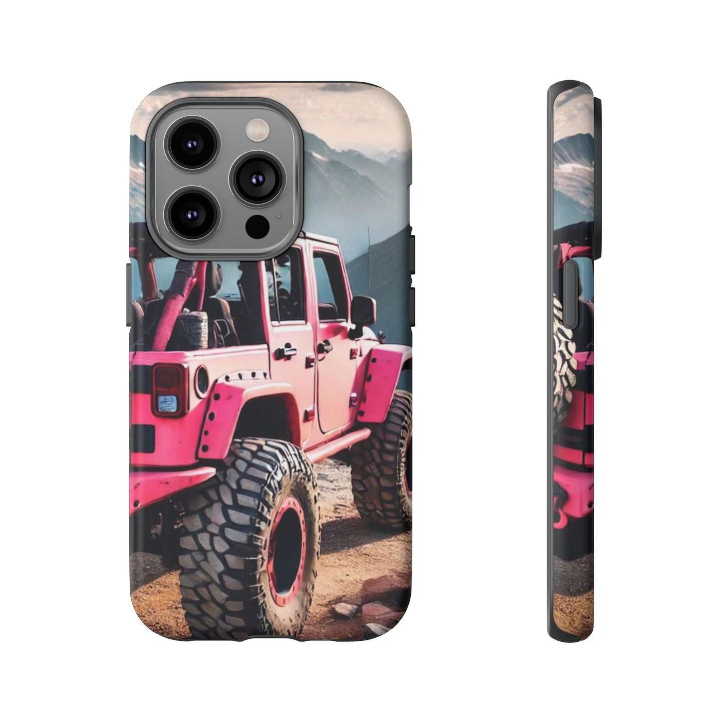 Pink Off Road Girl Phone Case