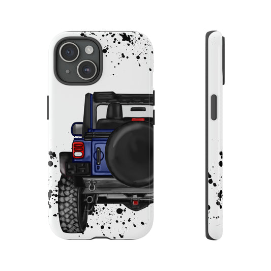 Off Road Life Dark Blue Protective Case for Iphone, Google and Samsung