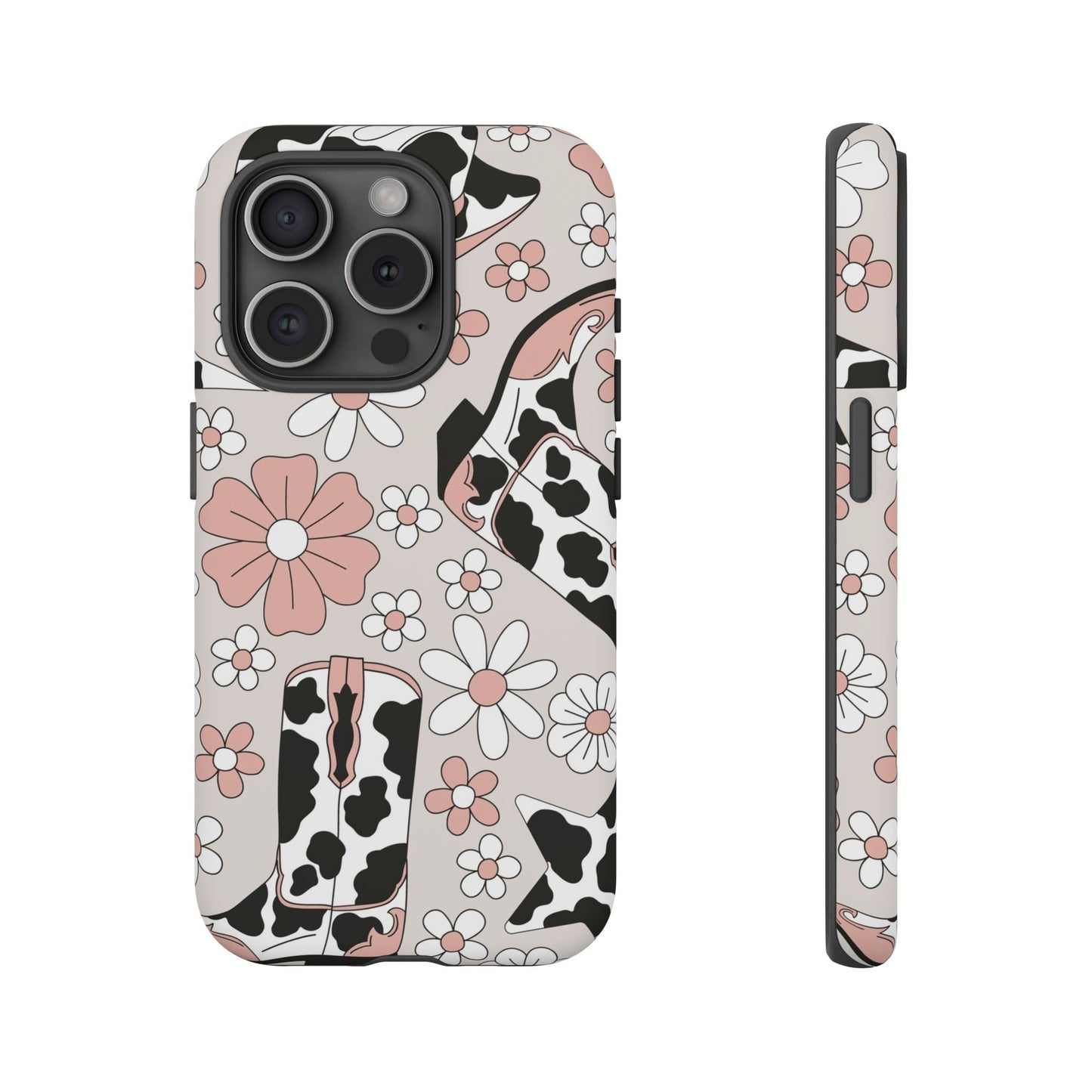 Western Flower Protective Phone Case for Google, Iphone and Samsung Phones