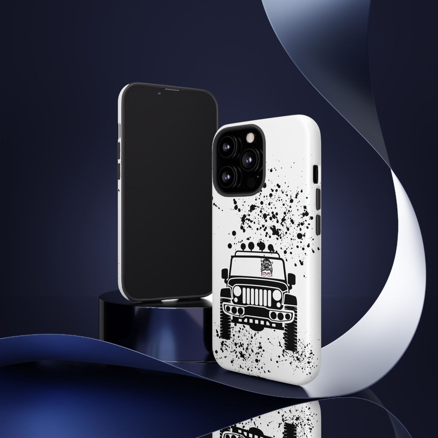 Off Road Girl with Glasses Tough Cases