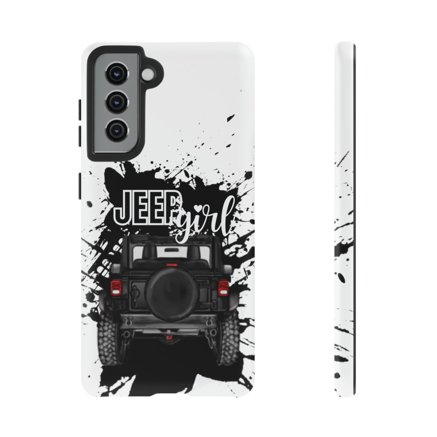 Off Road Girl Black Tough Cases