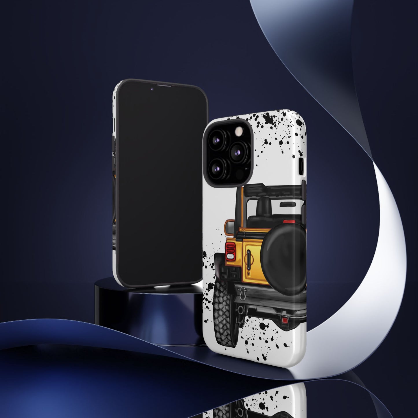 Off Road Life Yellow Protective Case for Iphone, Google and Samsung