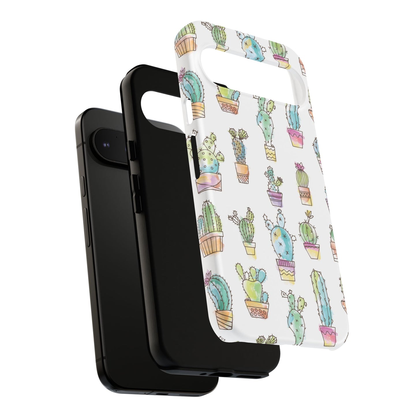 Pastel Cactus Love Phone Case