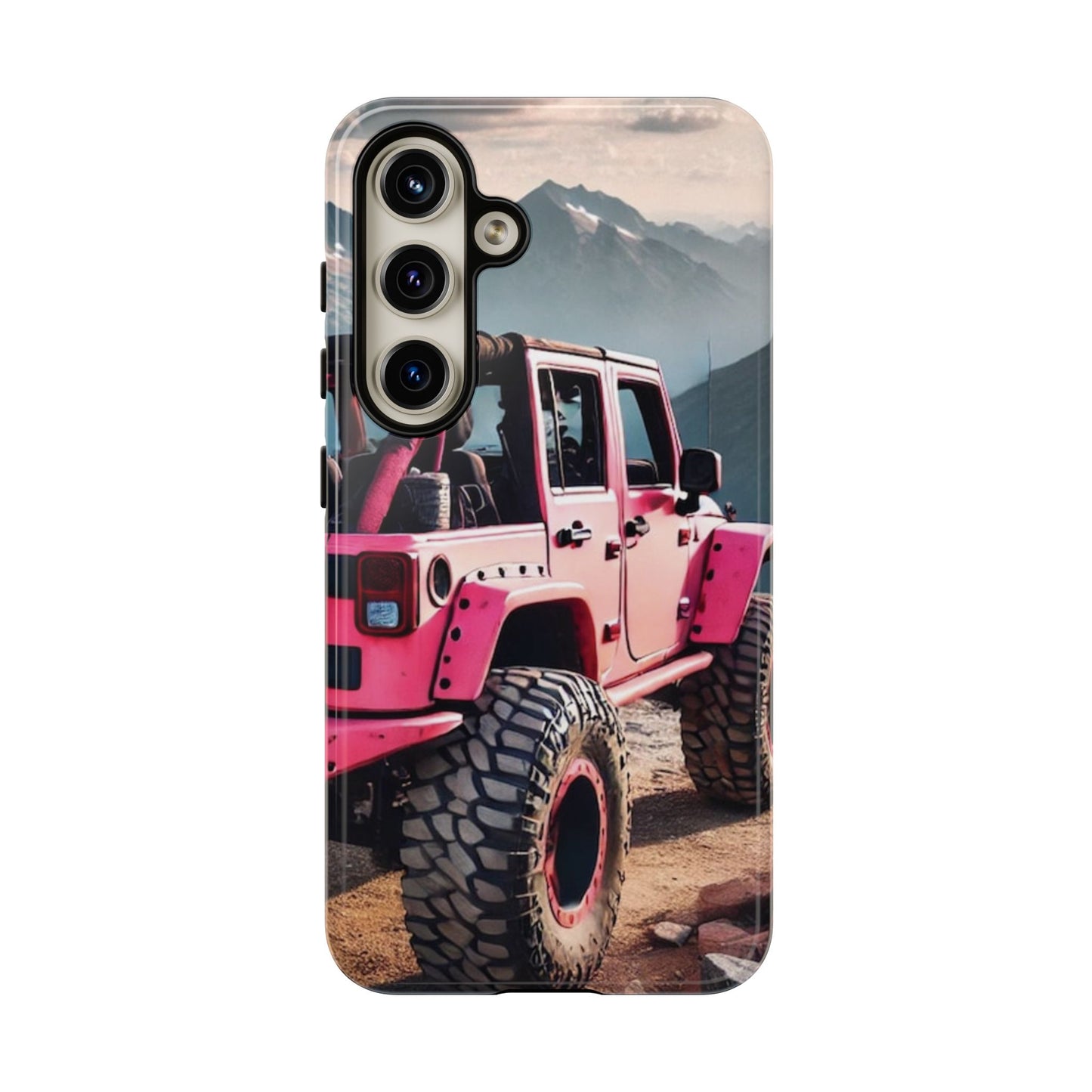 Pink Off Road Girl Phone Case