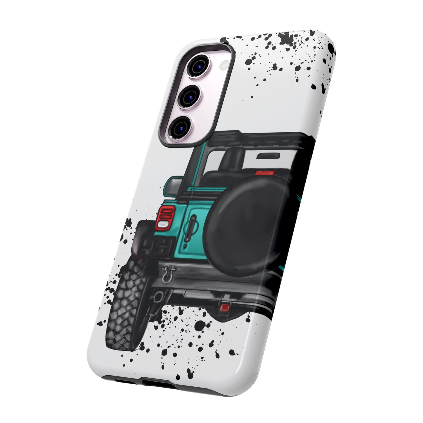 Off Road Life Turquoise Protective Case for Iphone, Google and Samsung