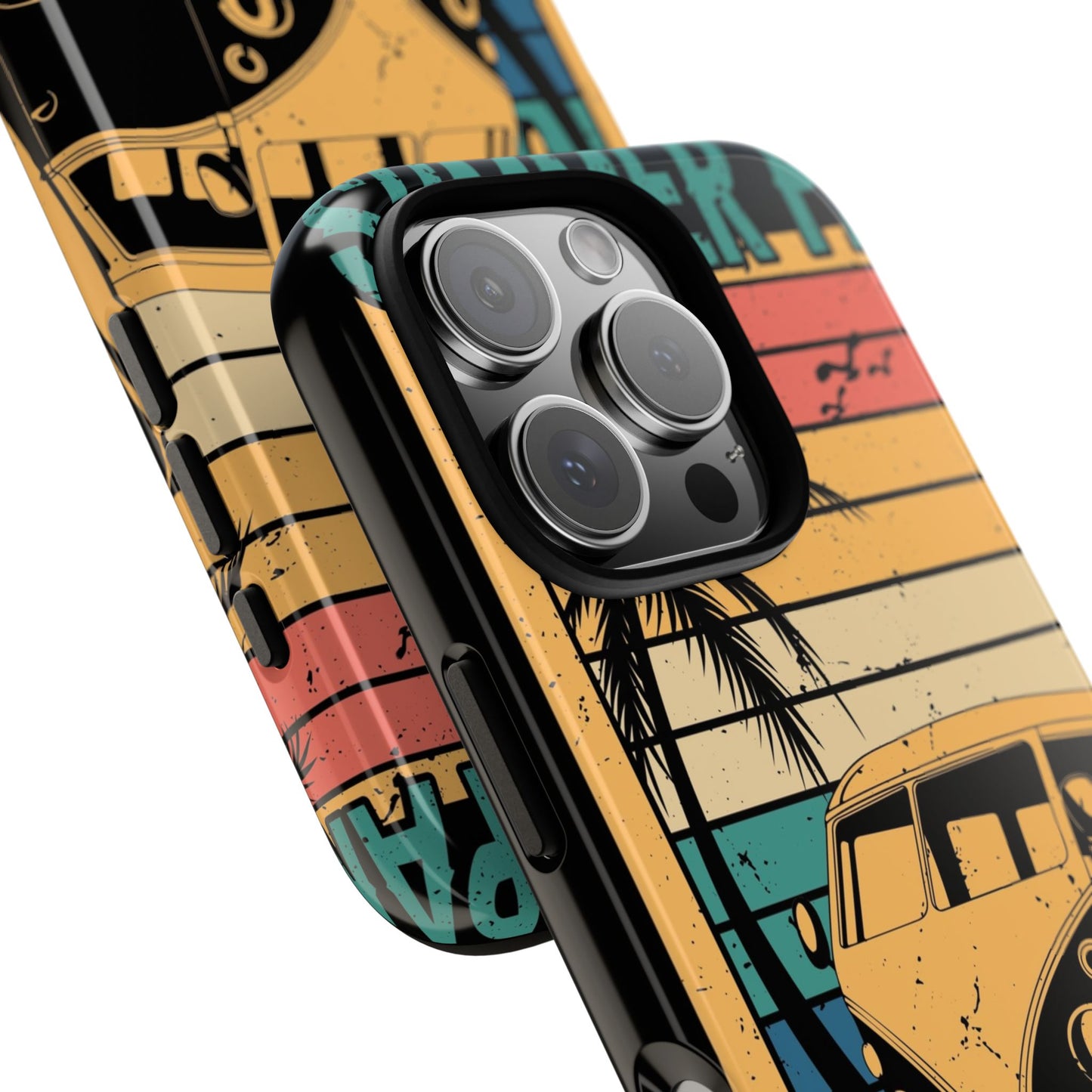 Retro Van Surf Summer Protective Phone Case