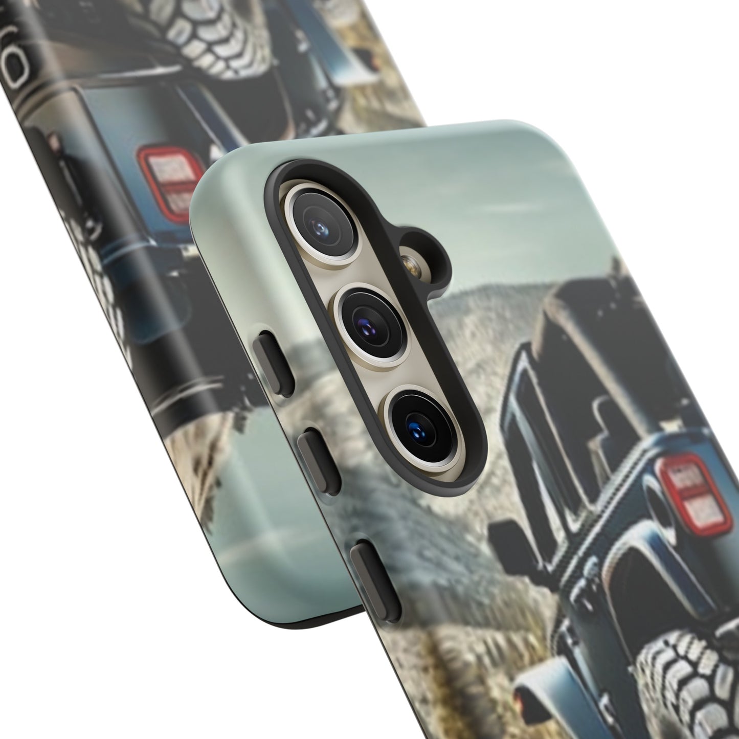 Blue Jeep Protective Phone Case