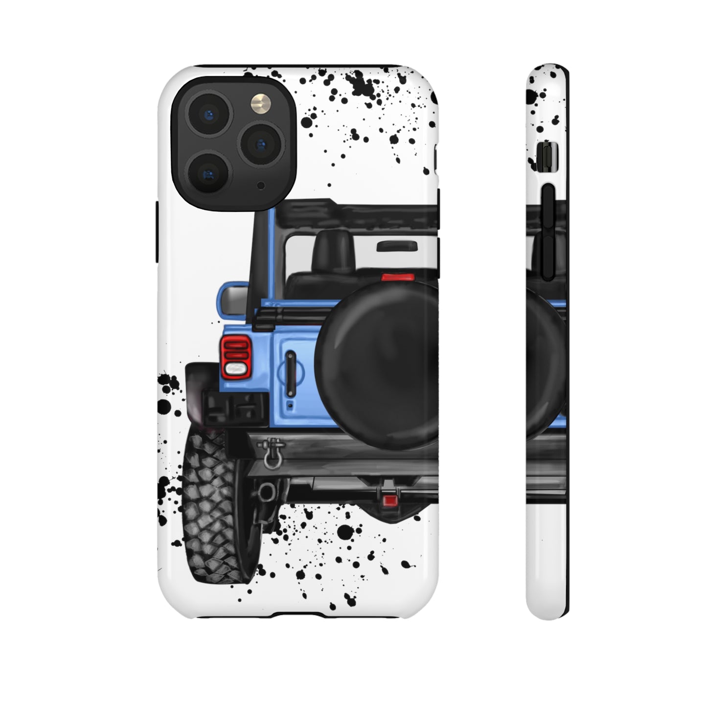 Off Road Life Light Blue Protective Case for Iphone, Google and Samsung