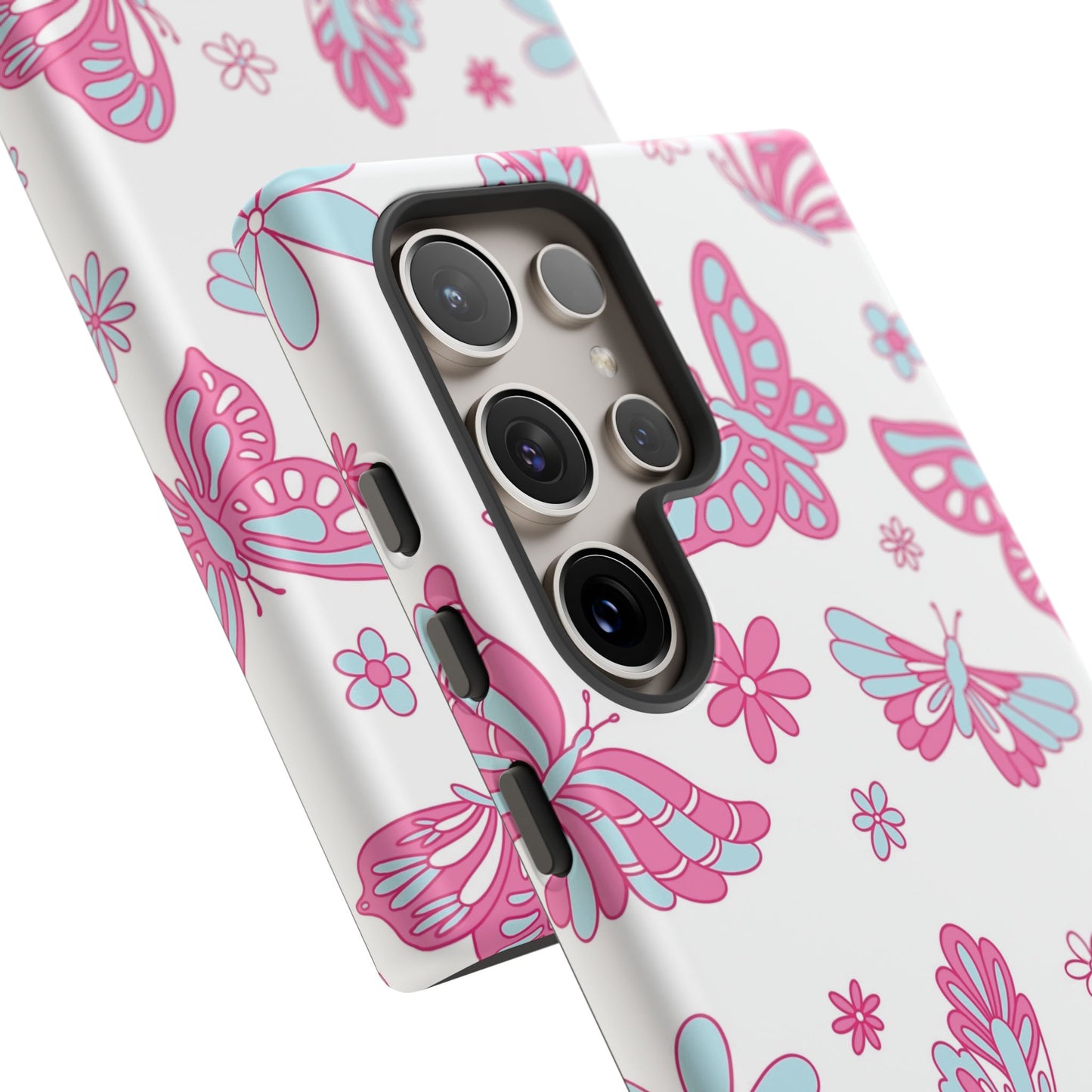 Pastel Butterflies Protective Phone Case