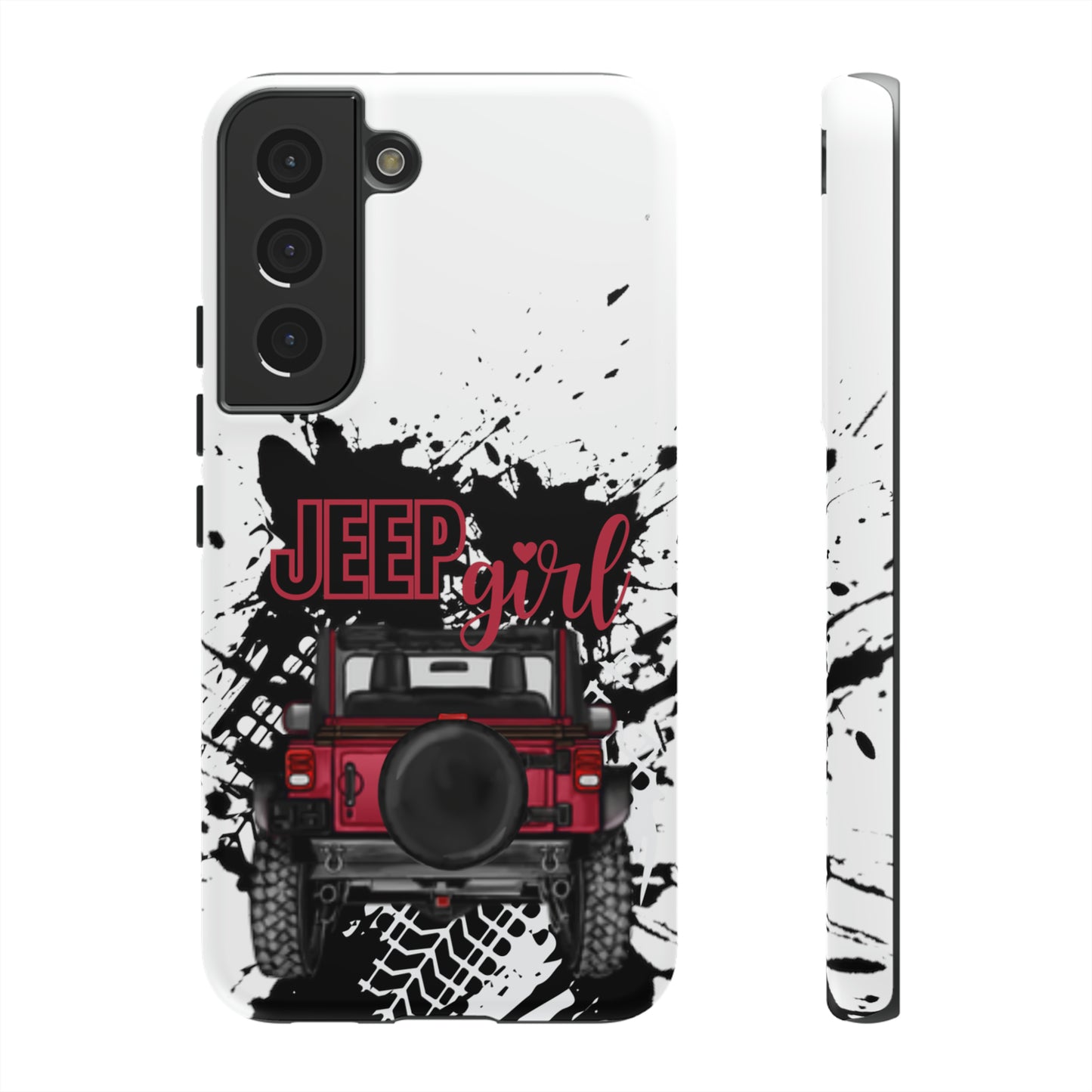 Off Road Girl Red Tough Cases