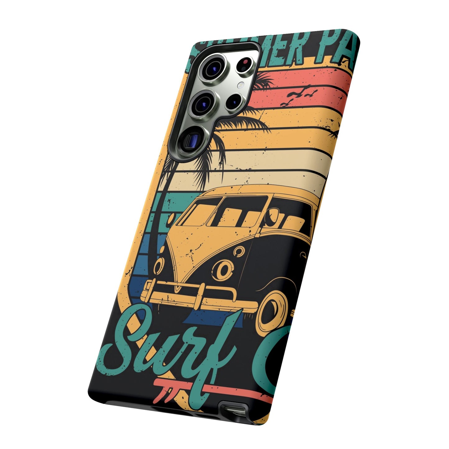 Retro Van Surf Summer Protective Phone Case
